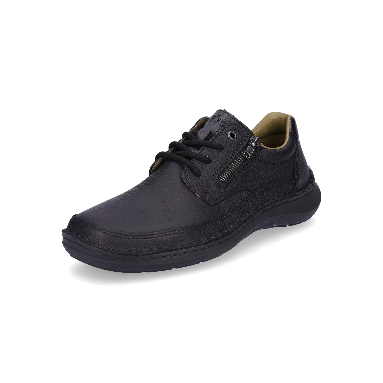 Rieker Herren Schnürschuh schwarz