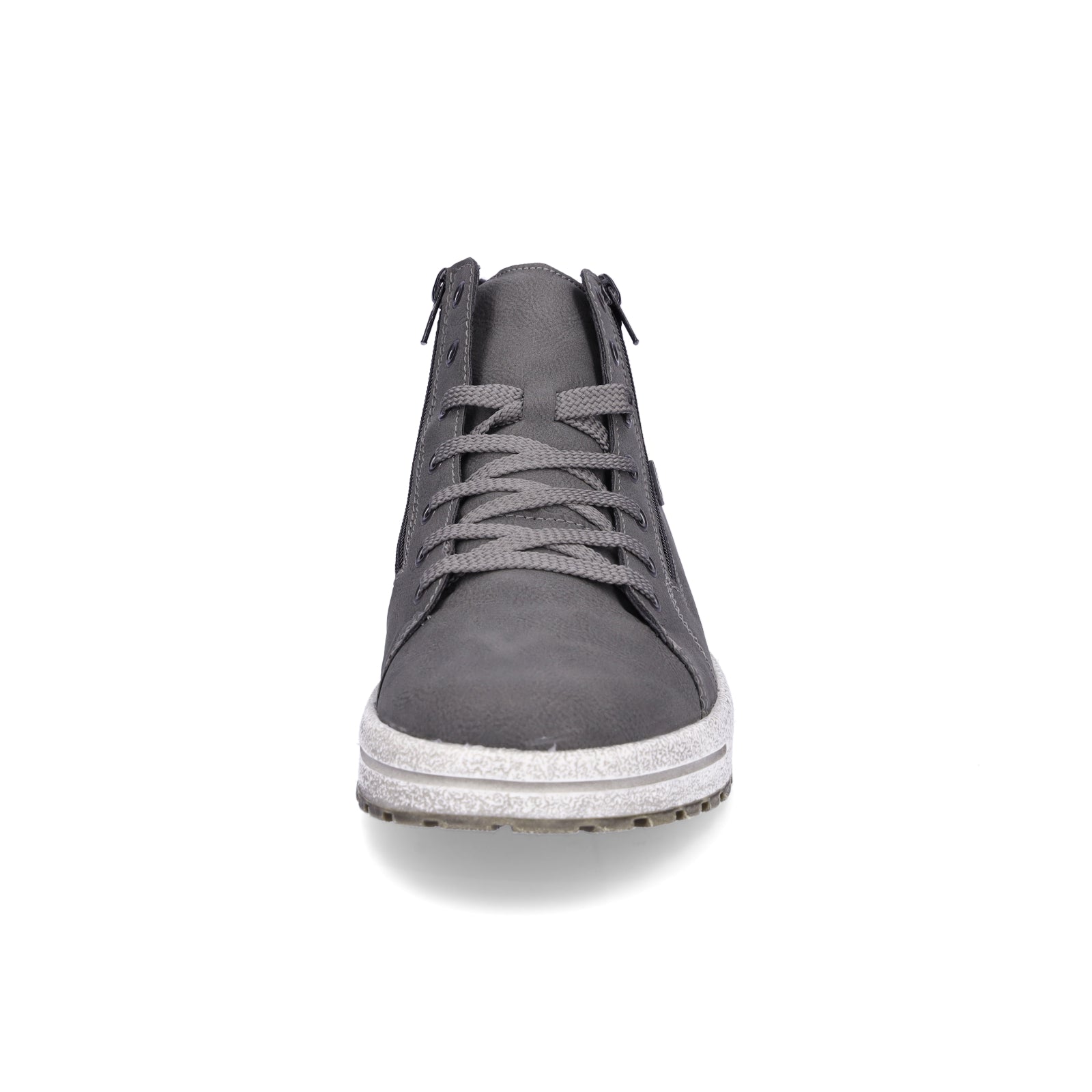 Rieker men's lace-up boot gray