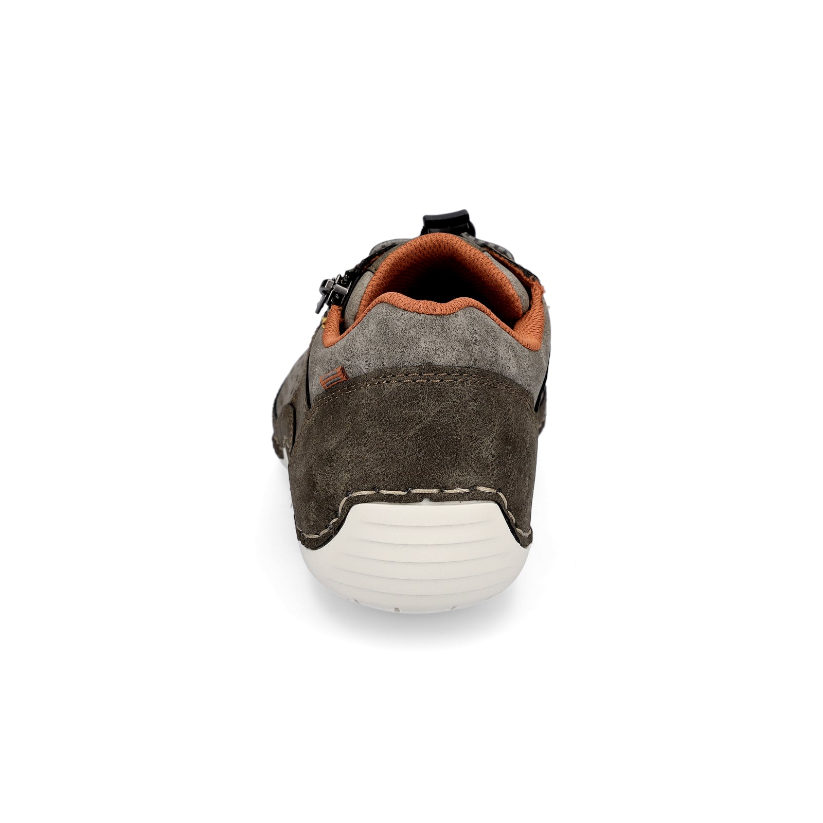 Rieker Herren Slipper braun grau