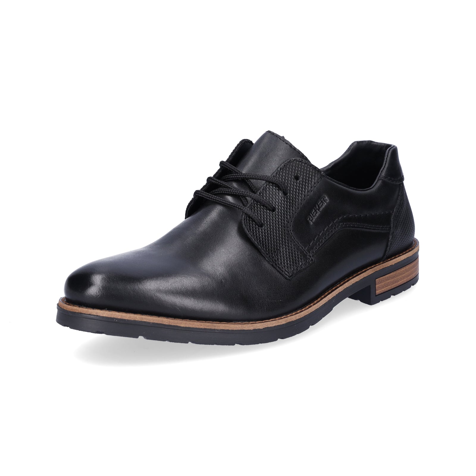 Rieker Herren Business Schnürschuh schwarz
