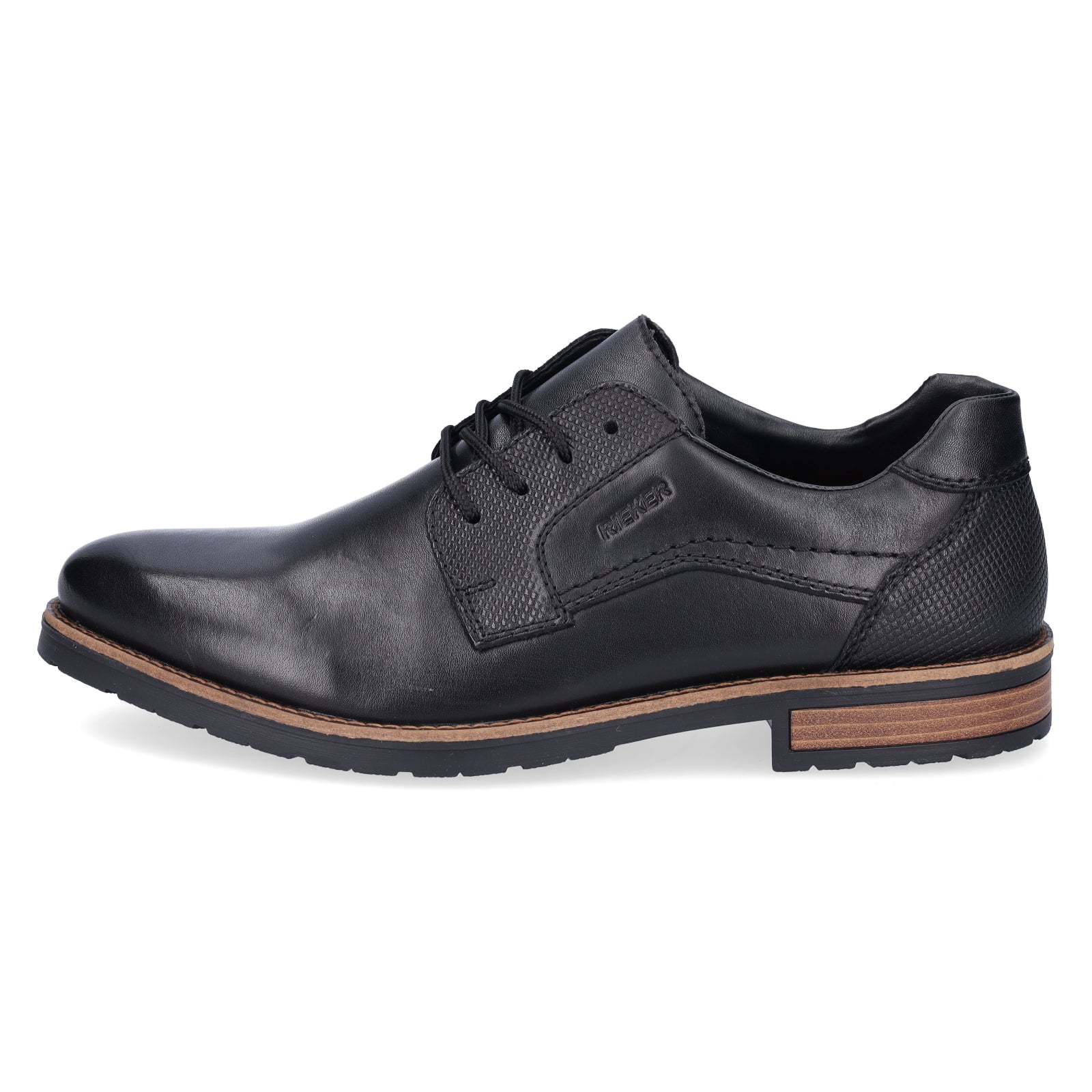 Rieker Herren Business Schnürschuh schwarz
