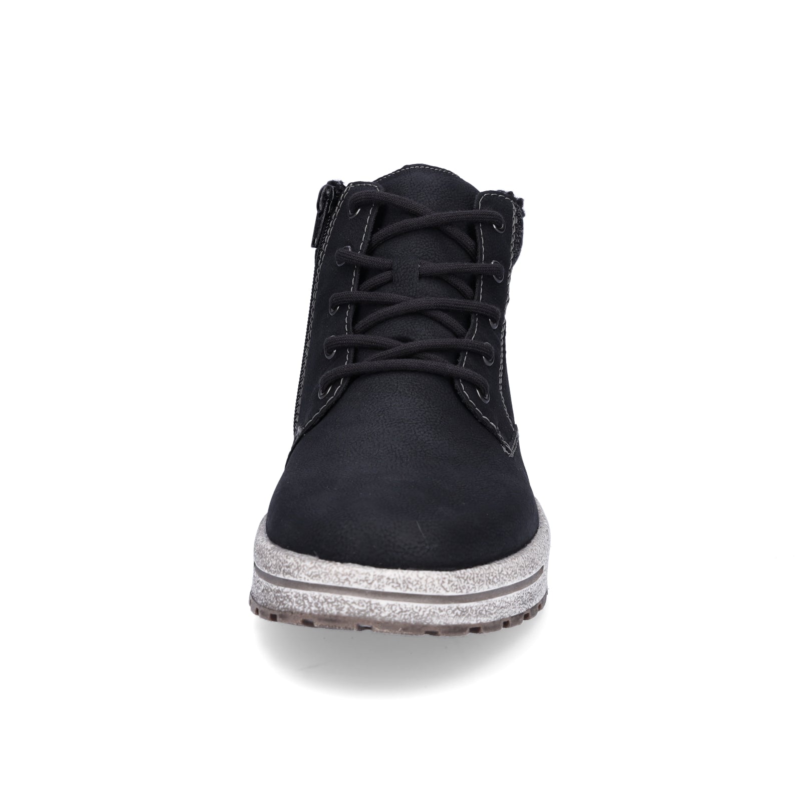 Rieker men's winter lace-up boot black