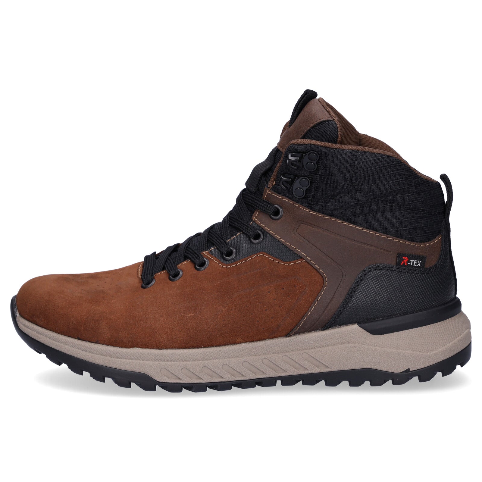 Rieker Evolution men's lace-up boot brown