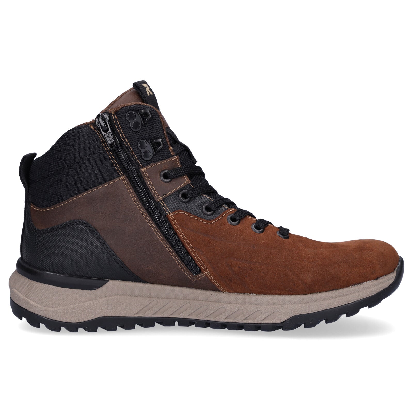 Rieker Evolution men's lace-up boot brown