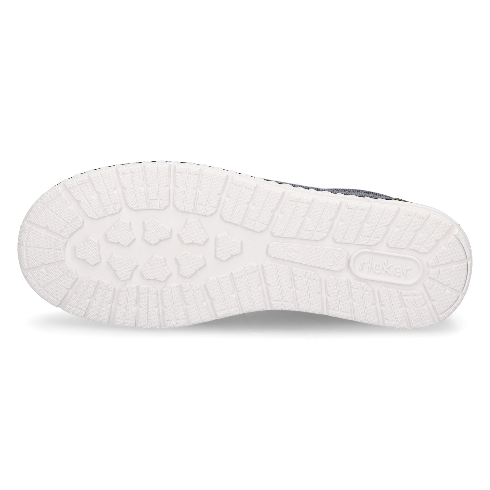 Rieker Herren Canvas Slipper denim blau