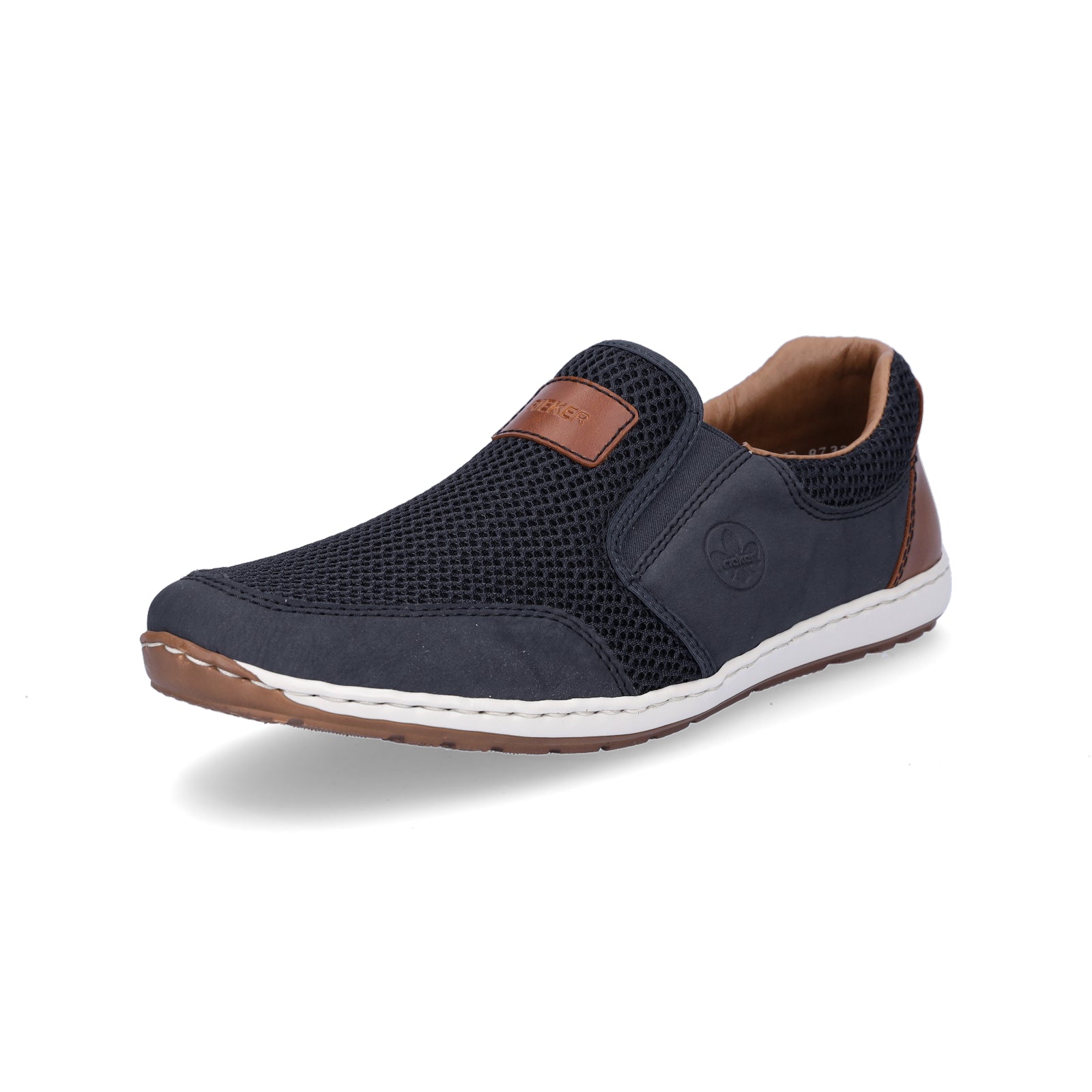 Rieker men's slippers blue