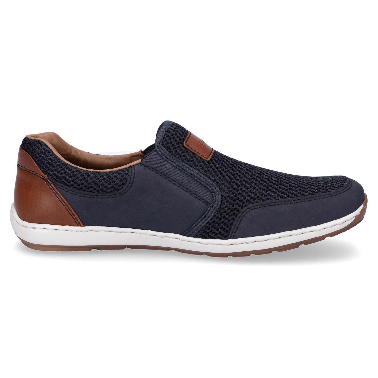 Rieker Herren Slipper blau