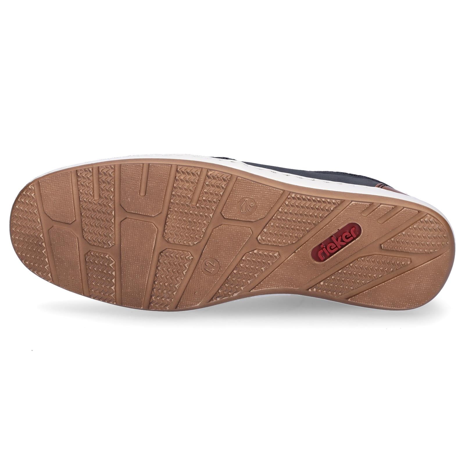 Rieker Herren Slipper blau