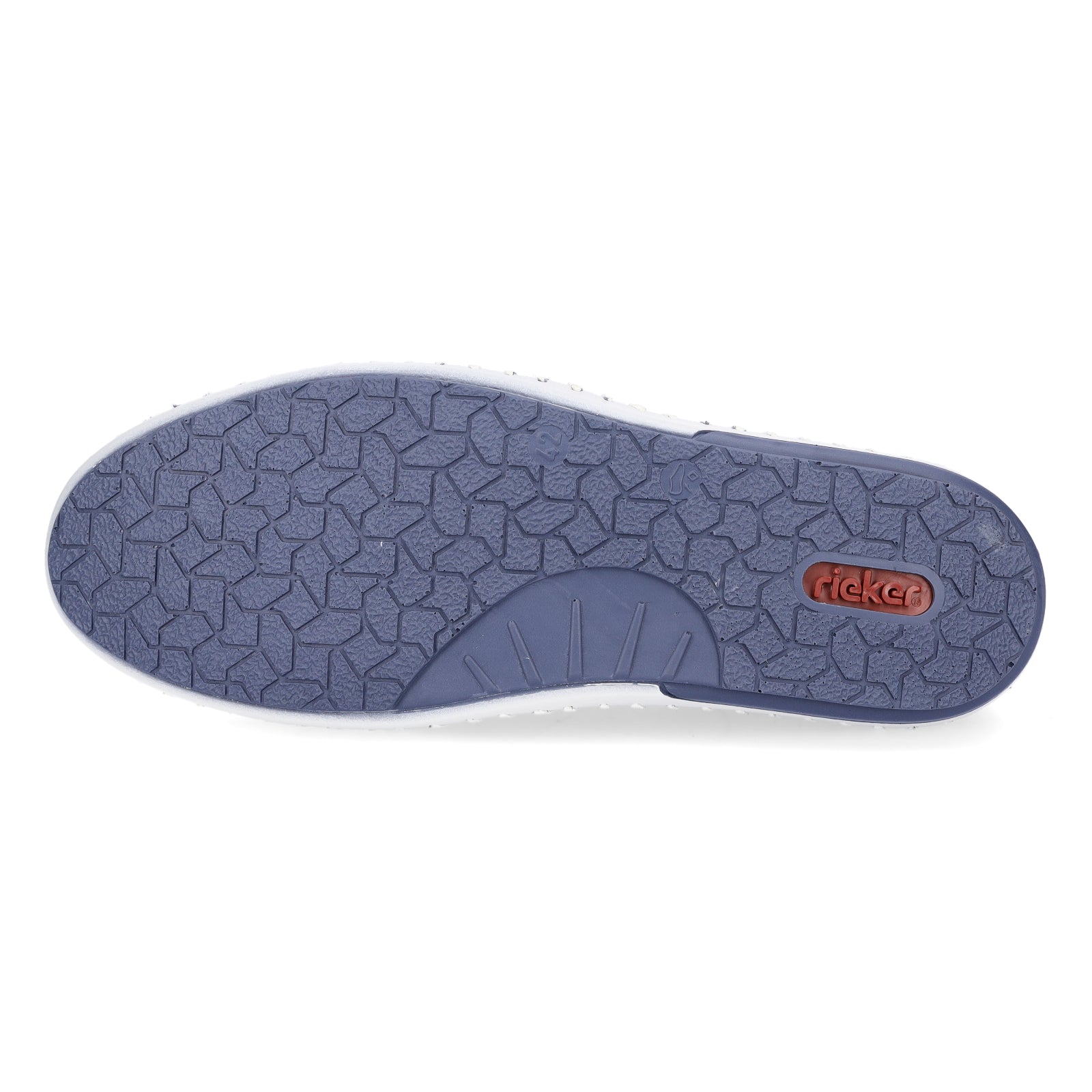 Rieker Herren Slipper blau