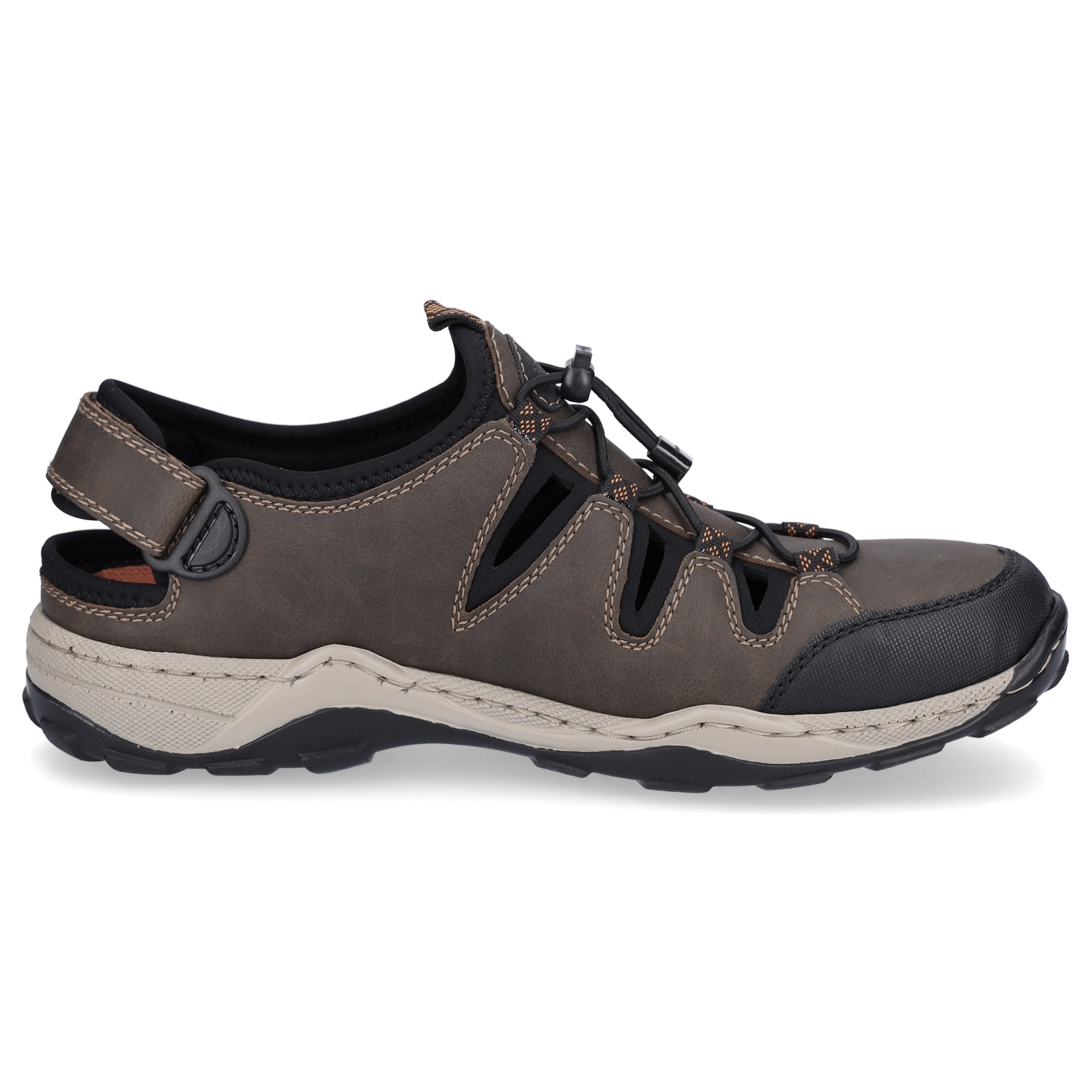 Rieker men's sneakers brown