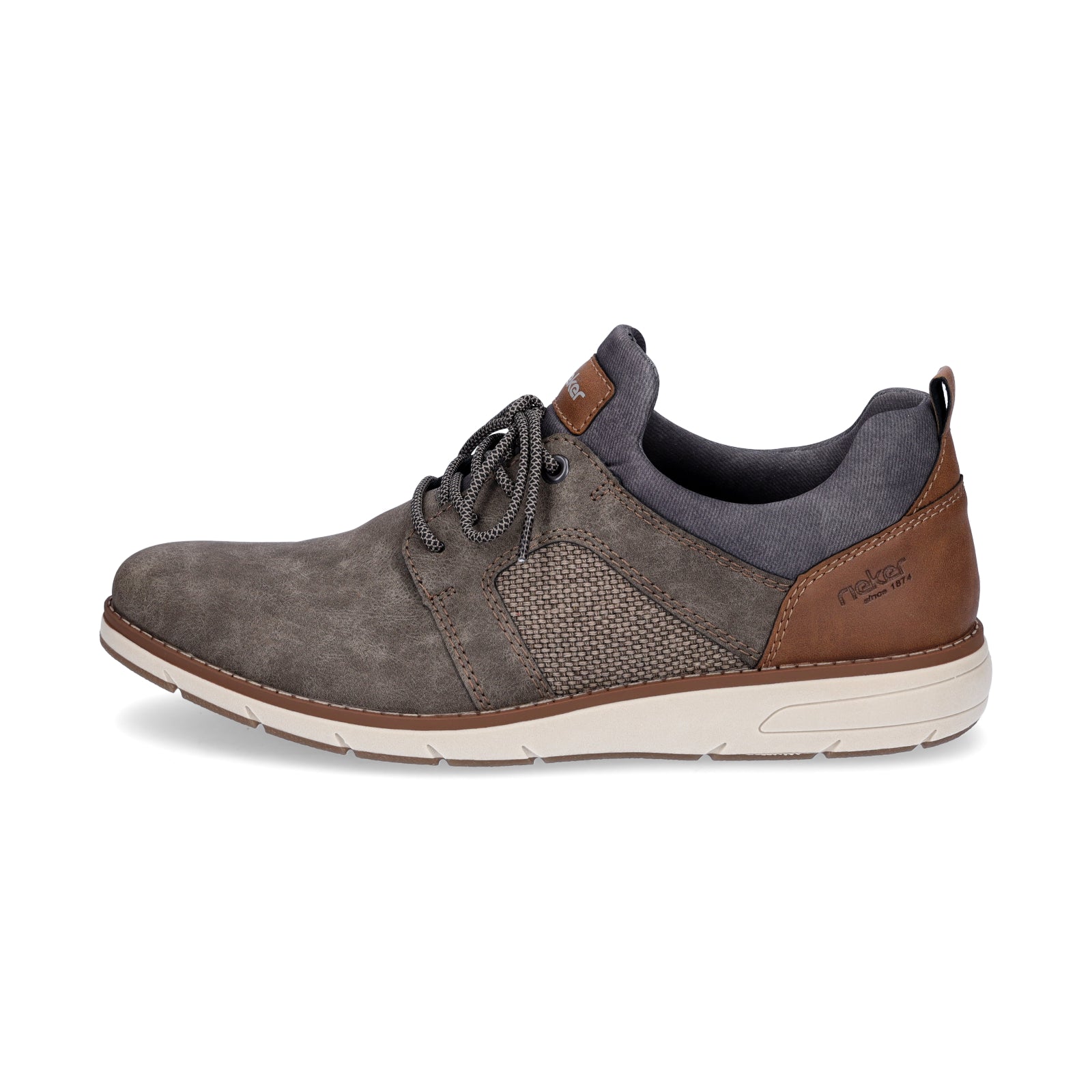 Rieker Herren Slipper braun