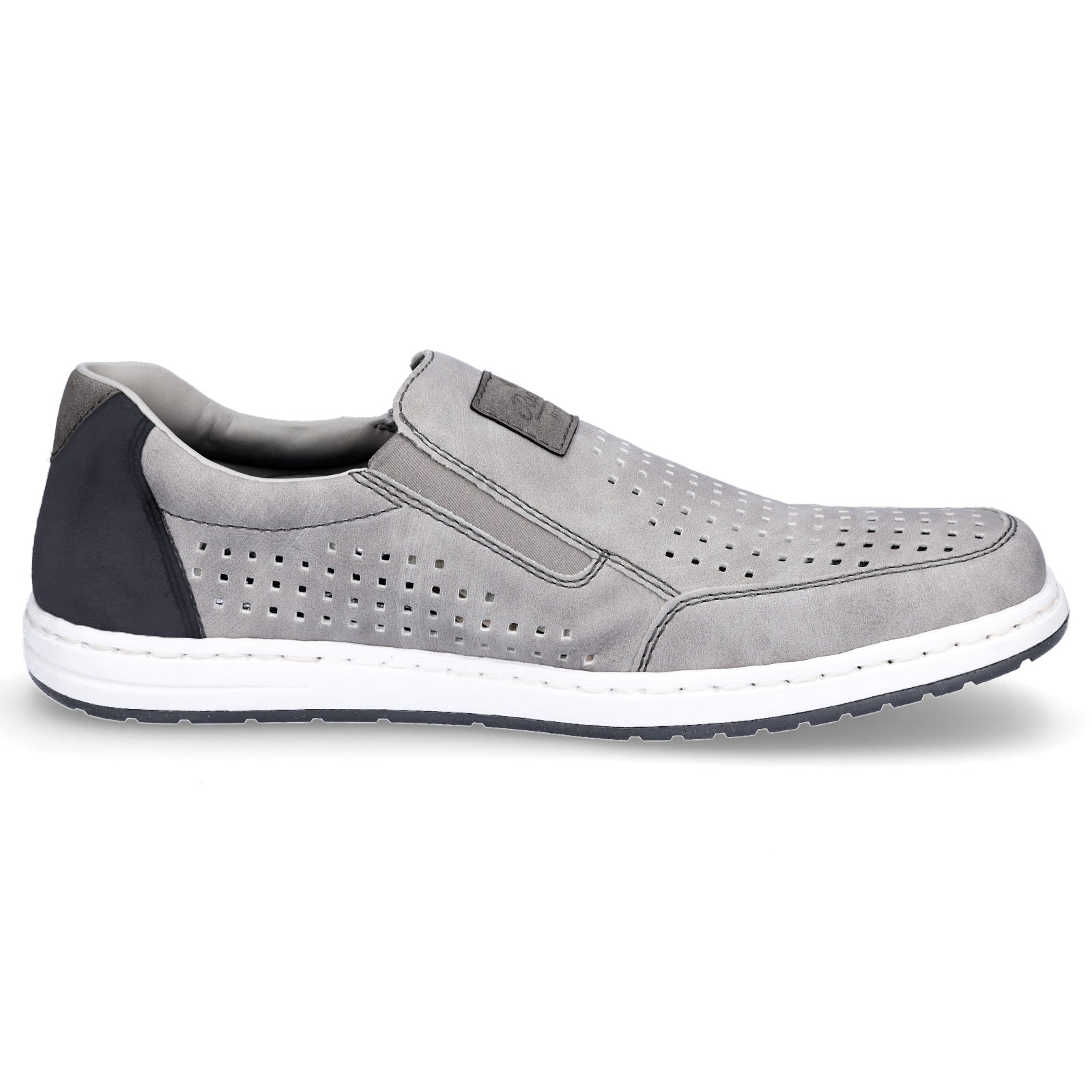 Rieker men's slippers gray