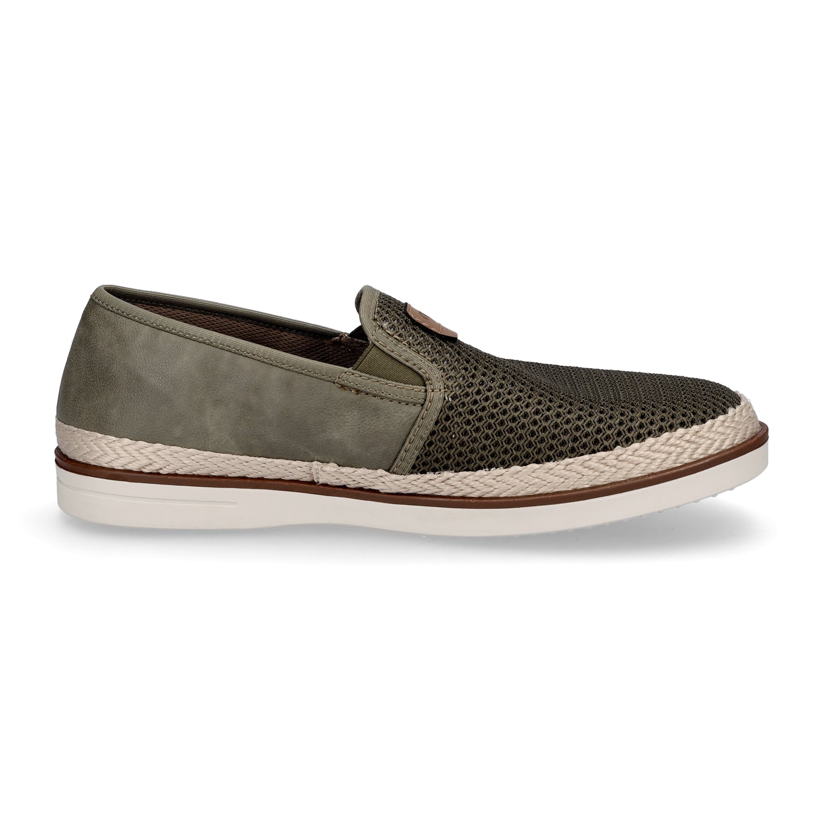 Rieker men's slippers green