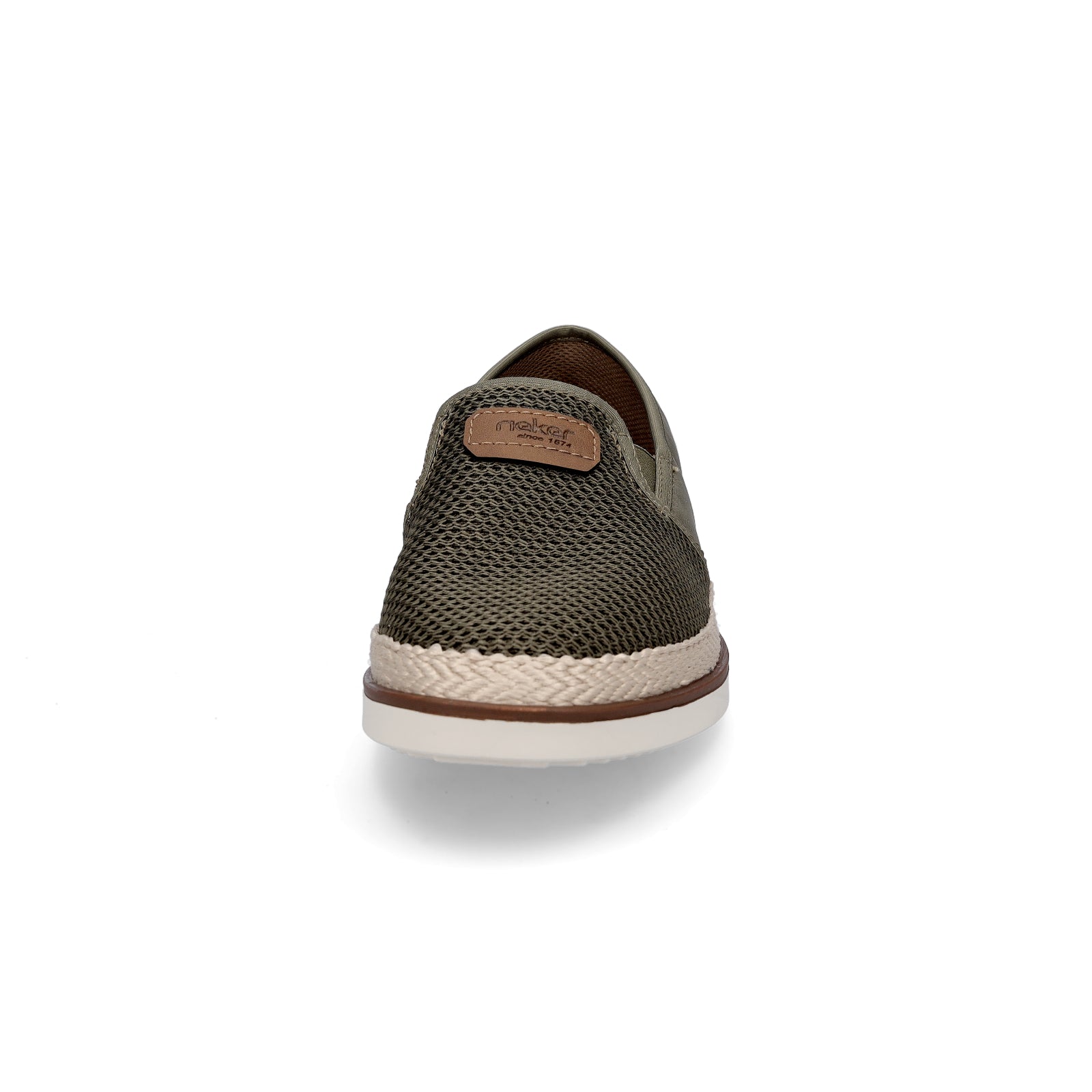 Rieker men's slippers green