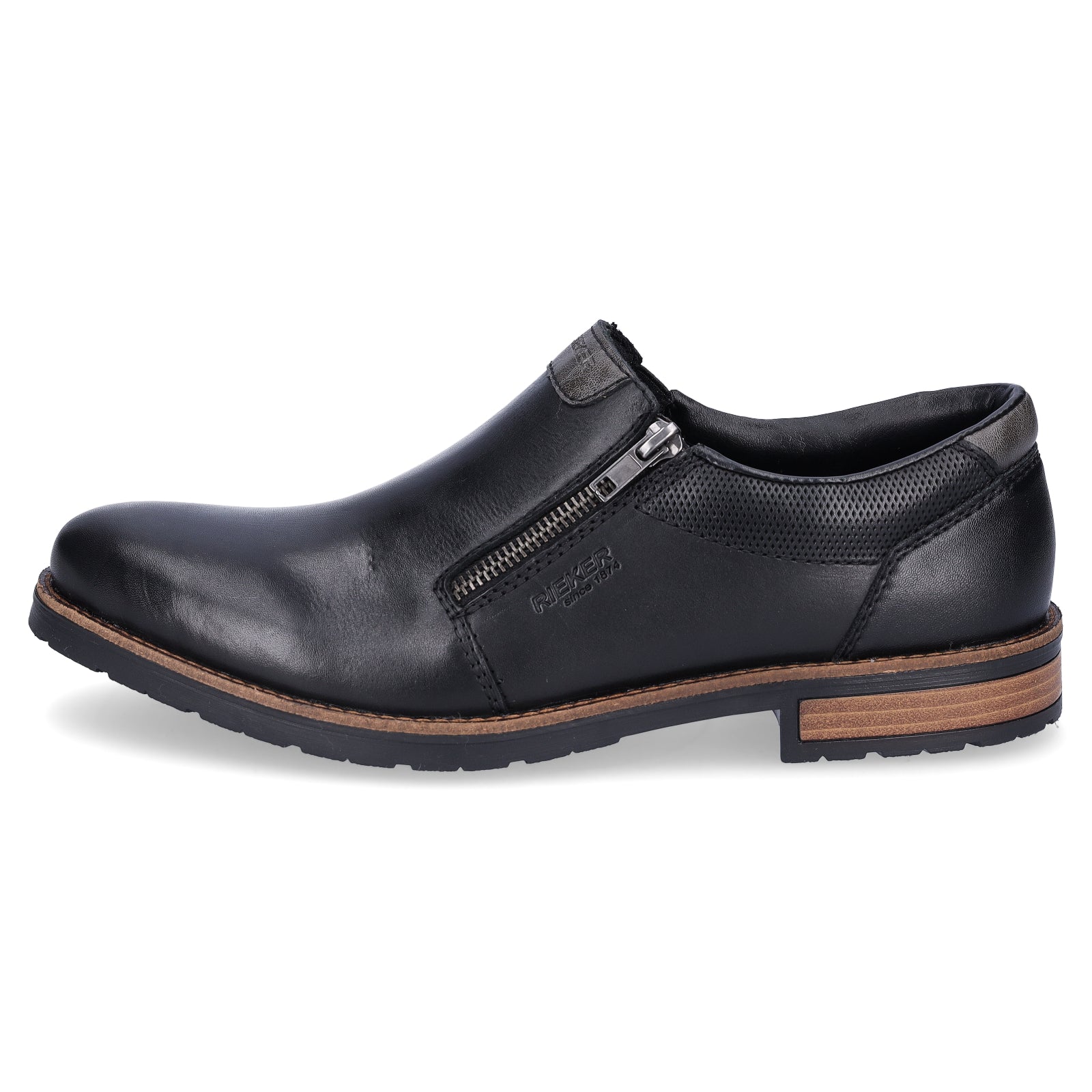 Rieker Herren Business Slipper schwarz