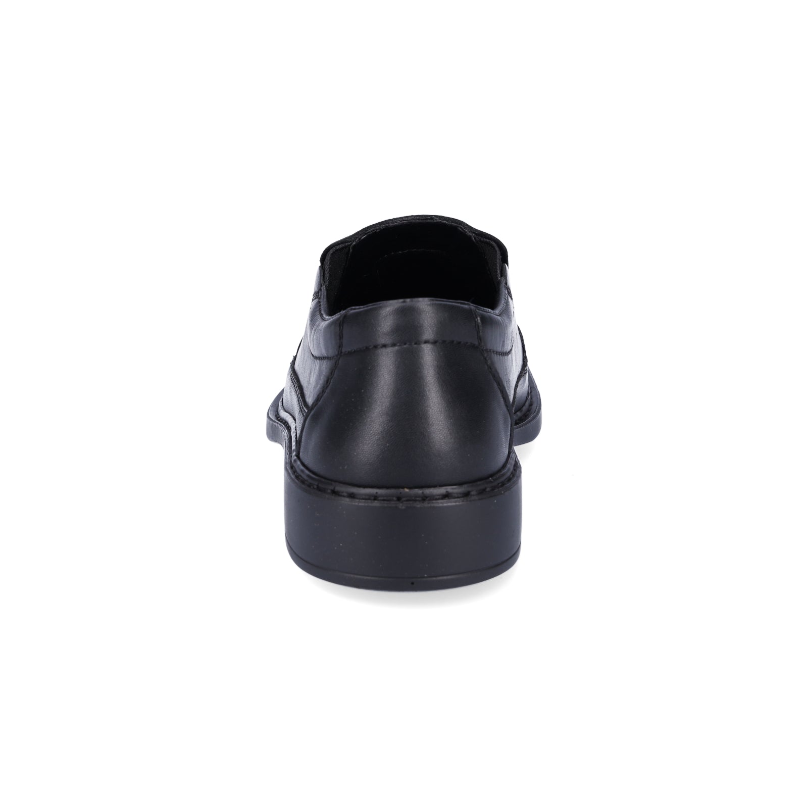 Rieker Herren Business Leder Slipper schwarz