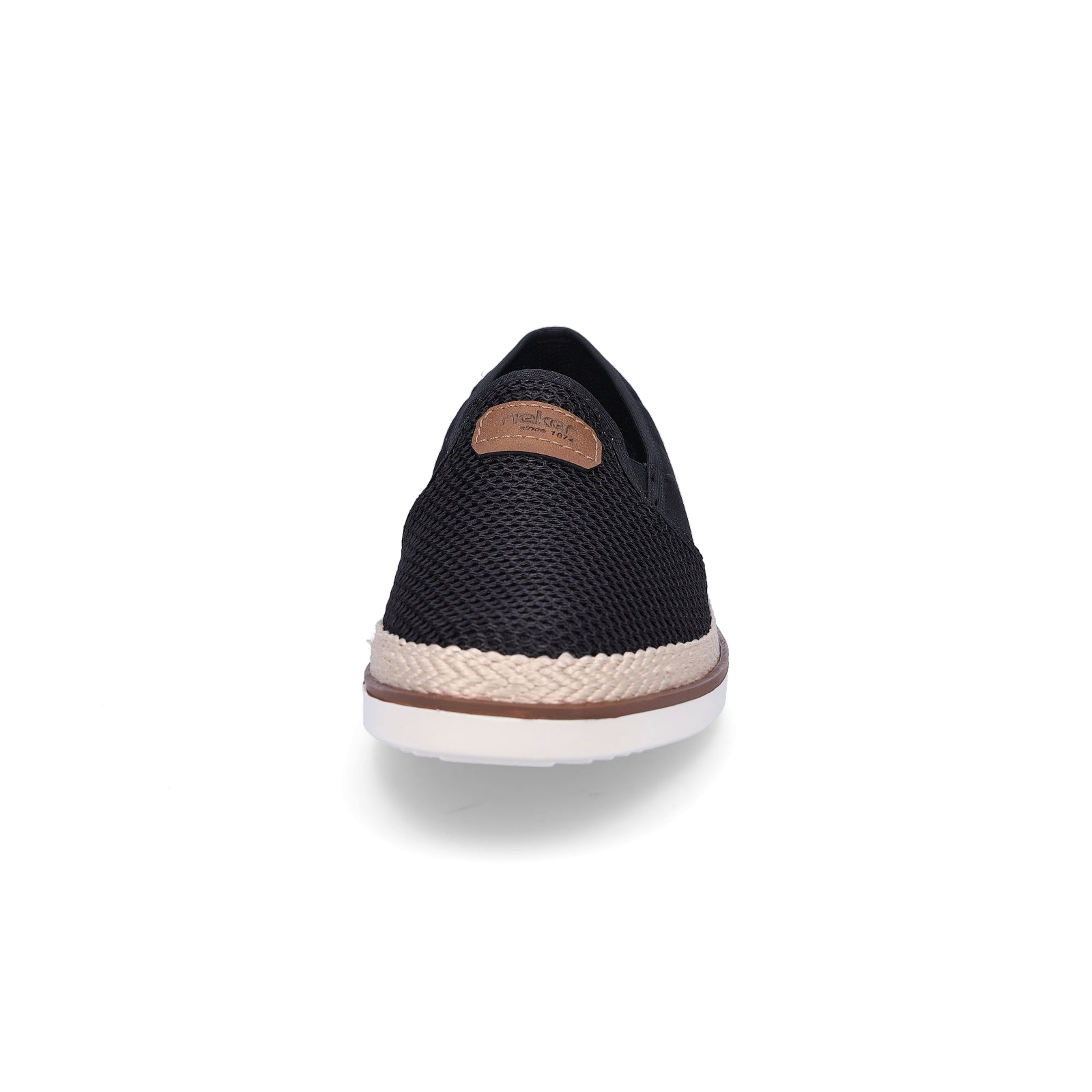 Rieker Herren Slipper schwarz