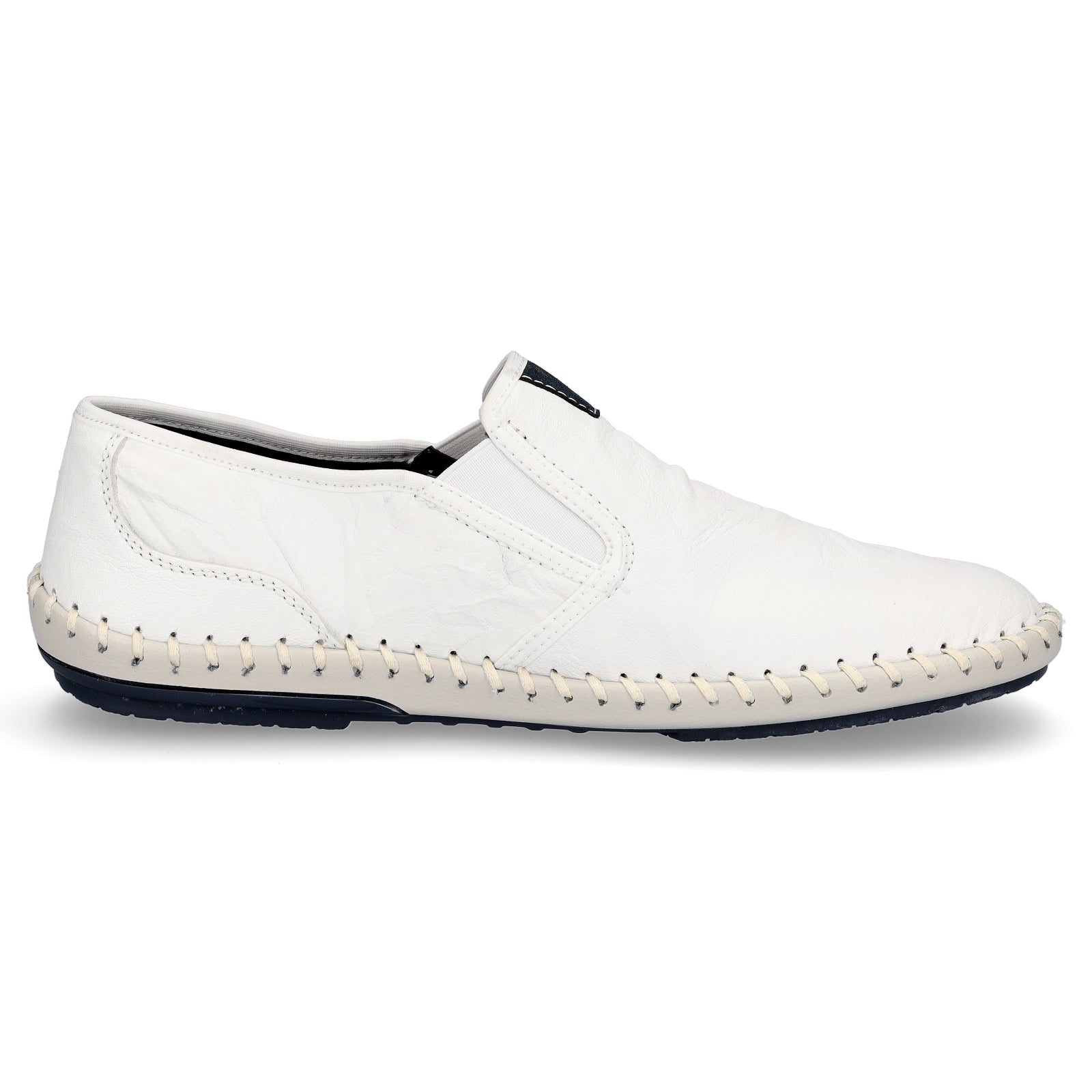 Rieker Herren Slipper weiß