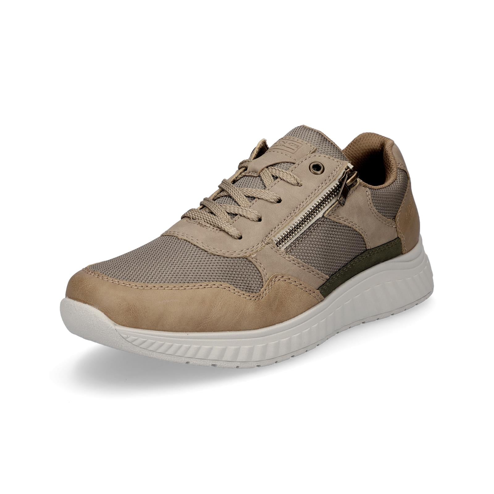 Rieker Herren Sneaker beige braun