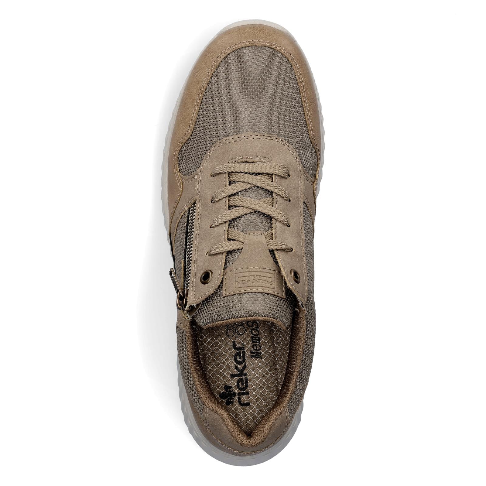 Rieker Herren Sneaker beige braun
