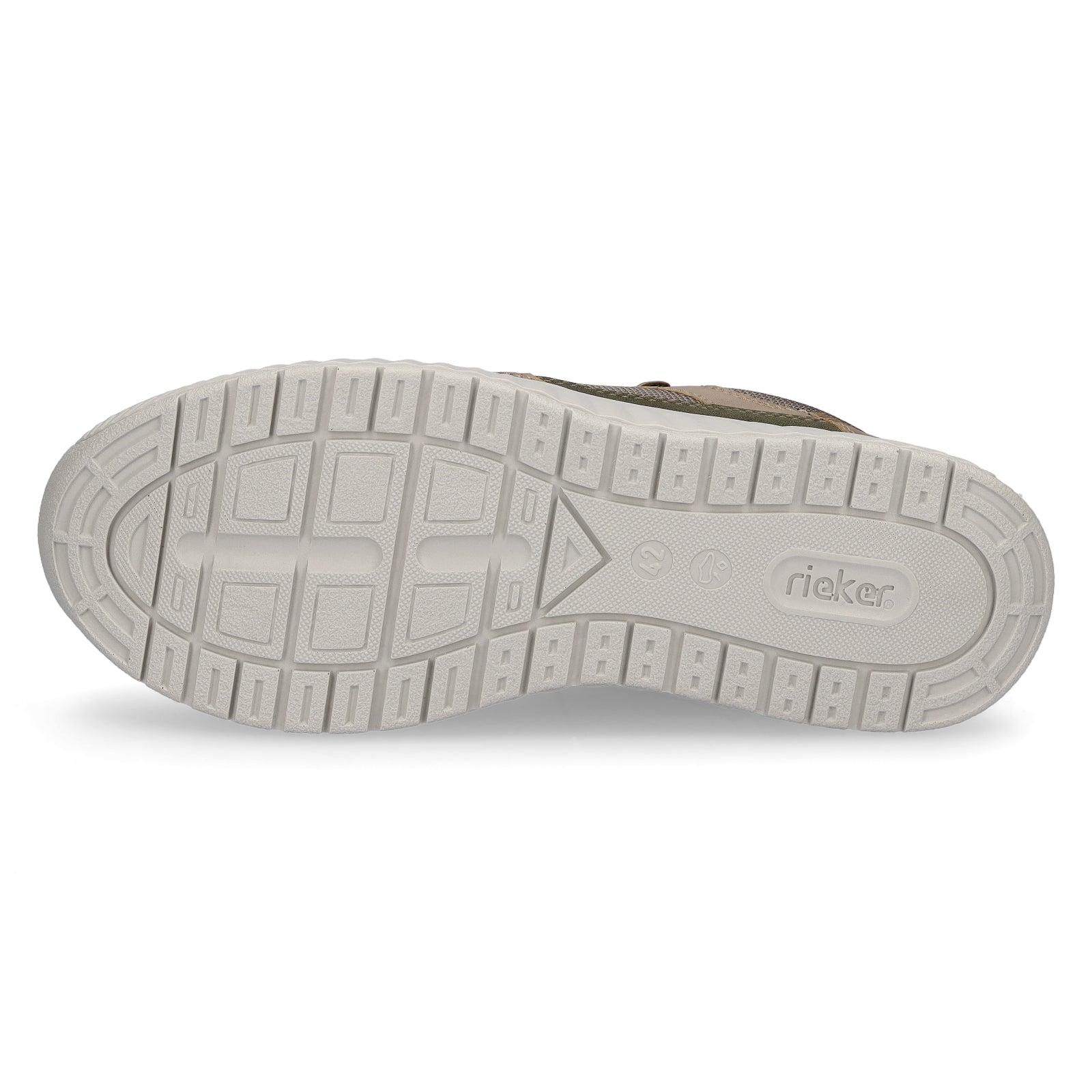 Rieker Herren Sneaker beige braun