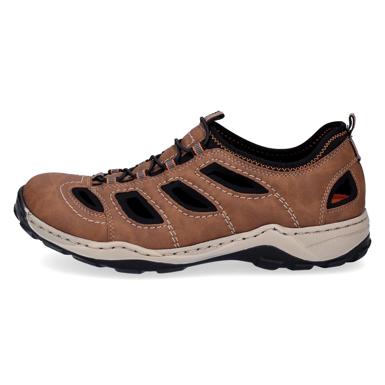 Rieker men's sneakers brown