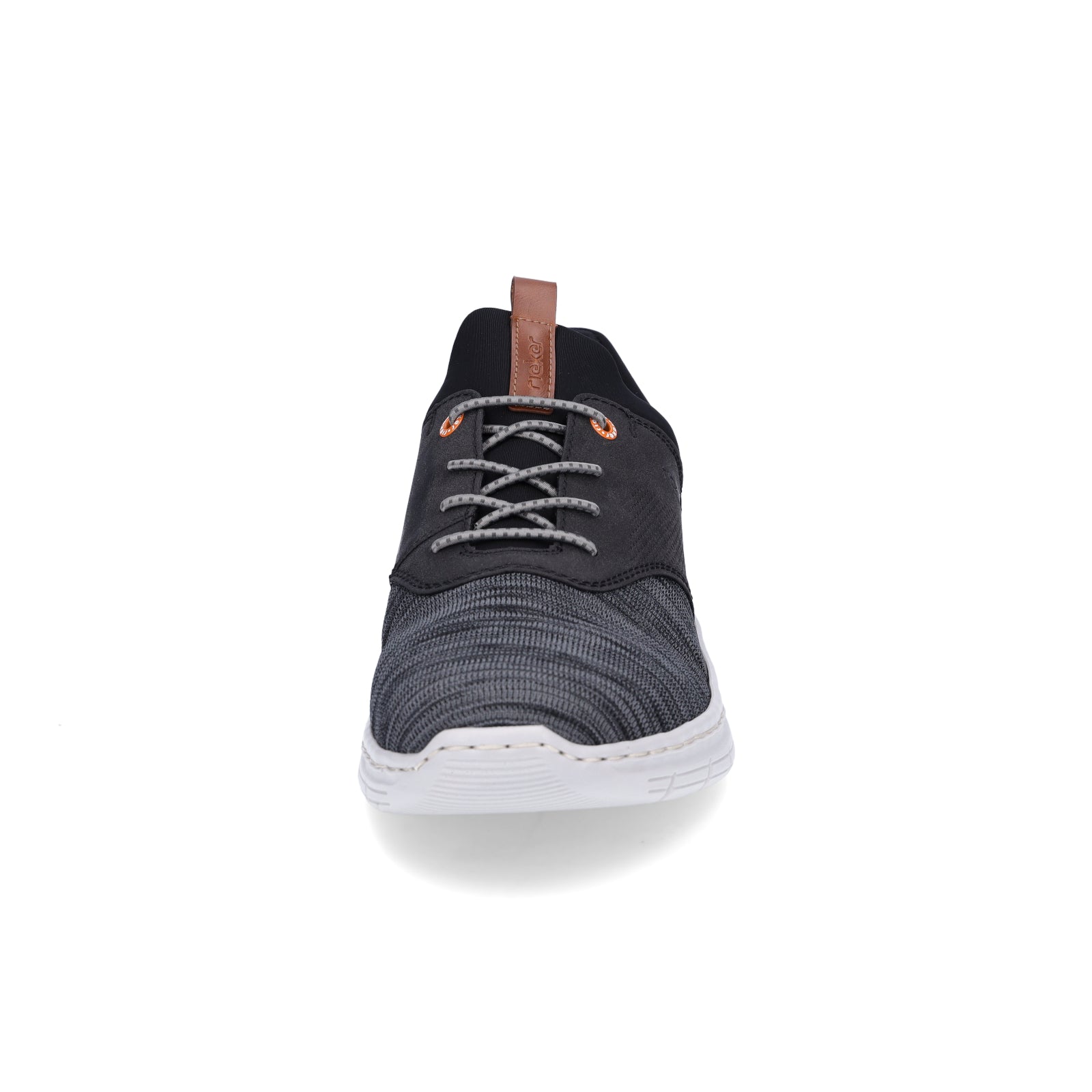 Rieker men's slip-on sneakers black