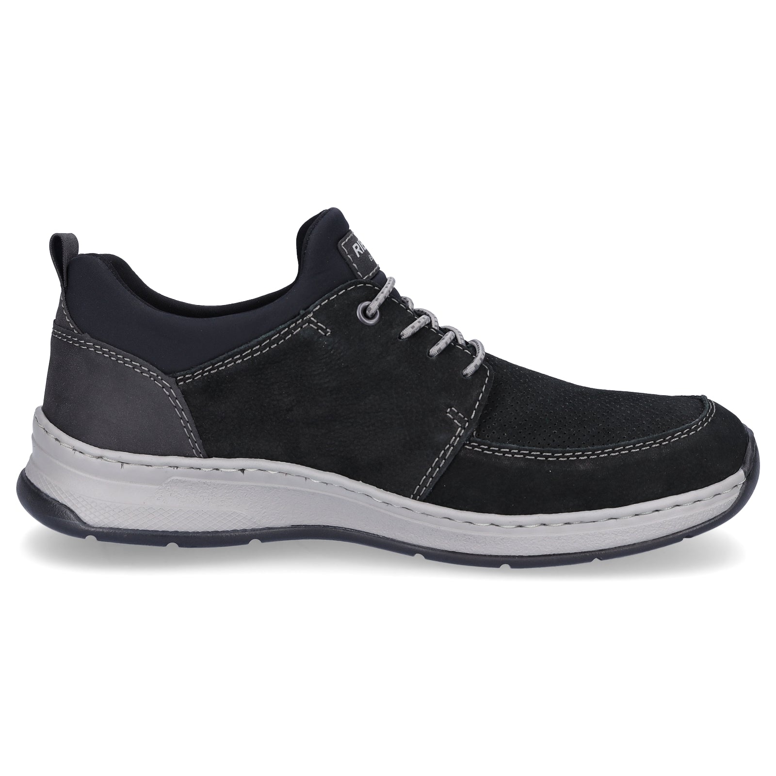 Rieker men's slippers black
