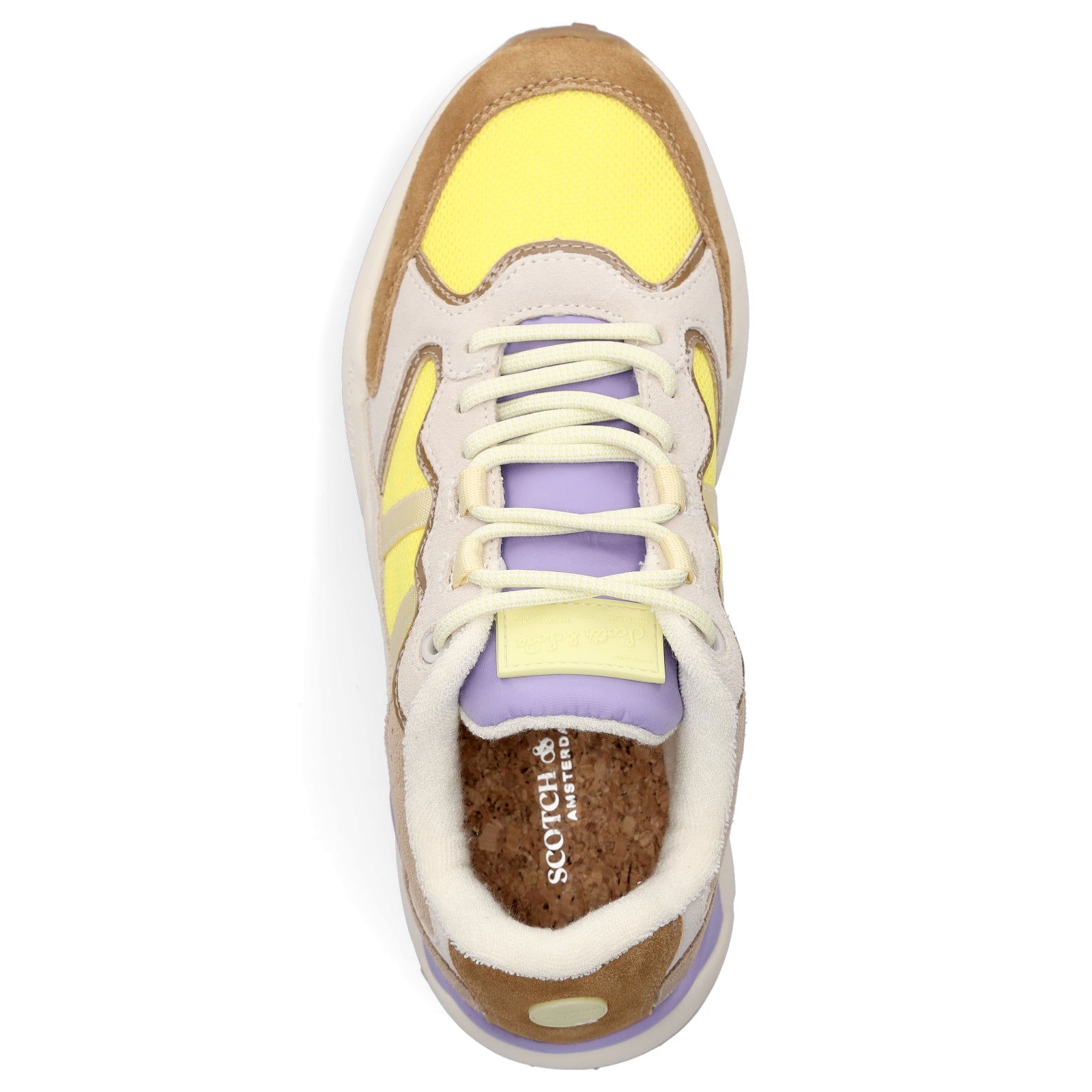 Scotch & Soda Damen Sneaker Mount W braun gelb