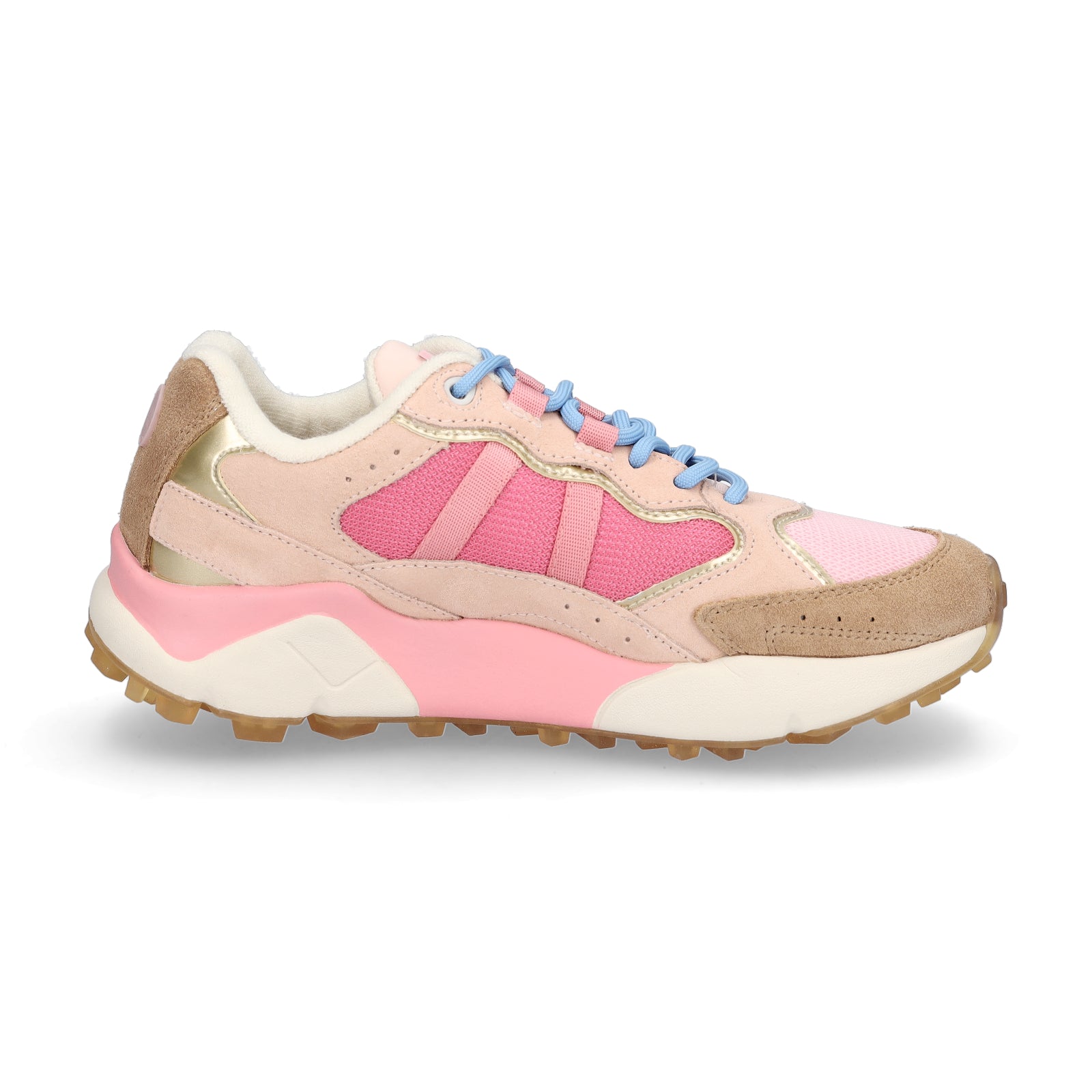 Scotch & Soda Damen Sneaker Mount W khaki pink