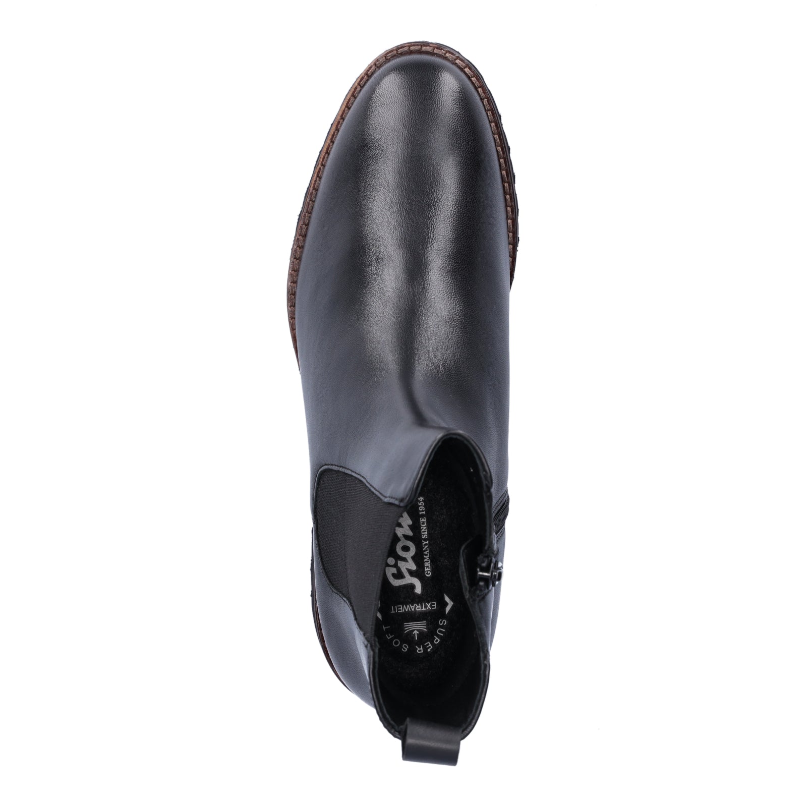 Sioux Damen Chelsea Boot Meredith-750-H schwarz
