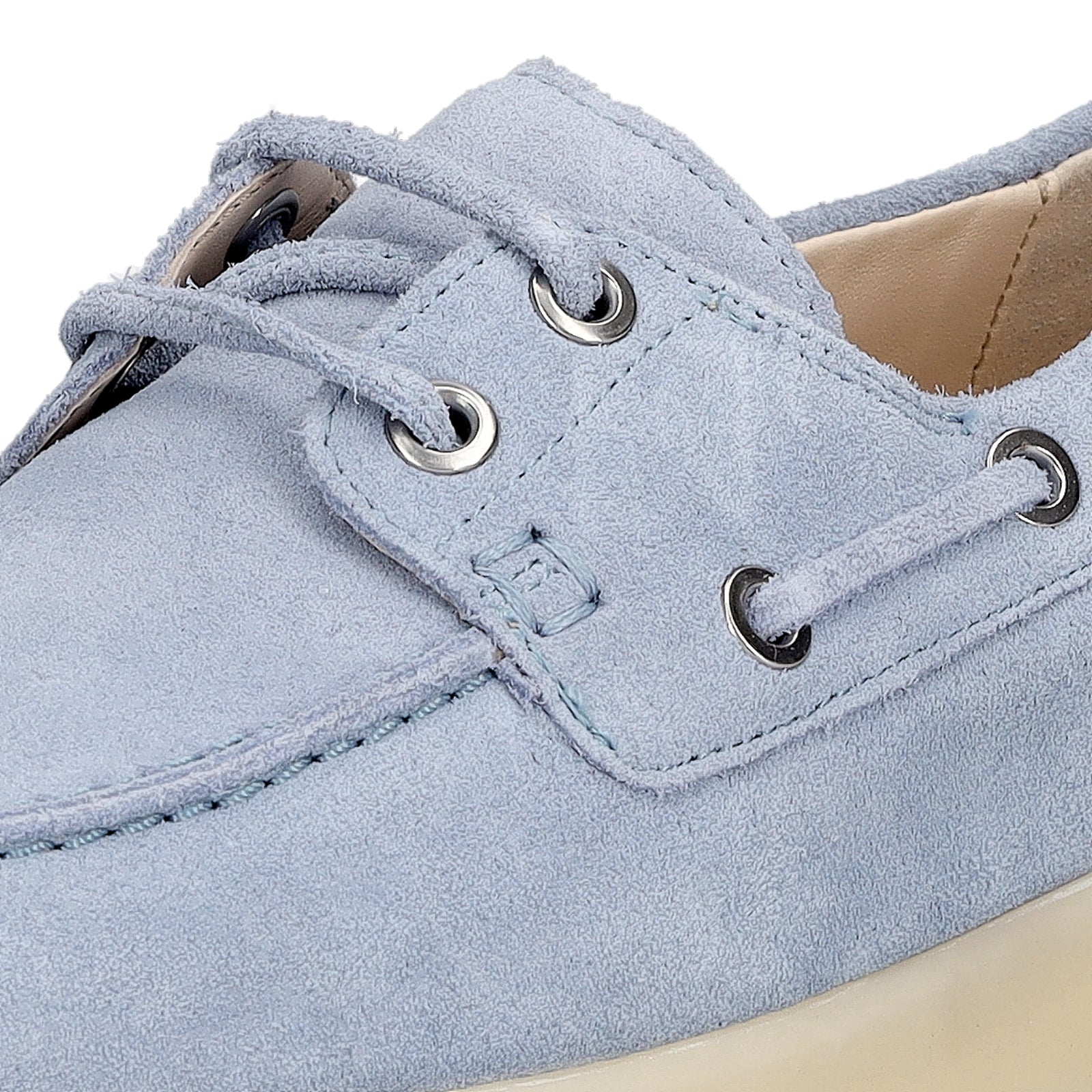Sioux women's moccasin Melosana-700 light blue