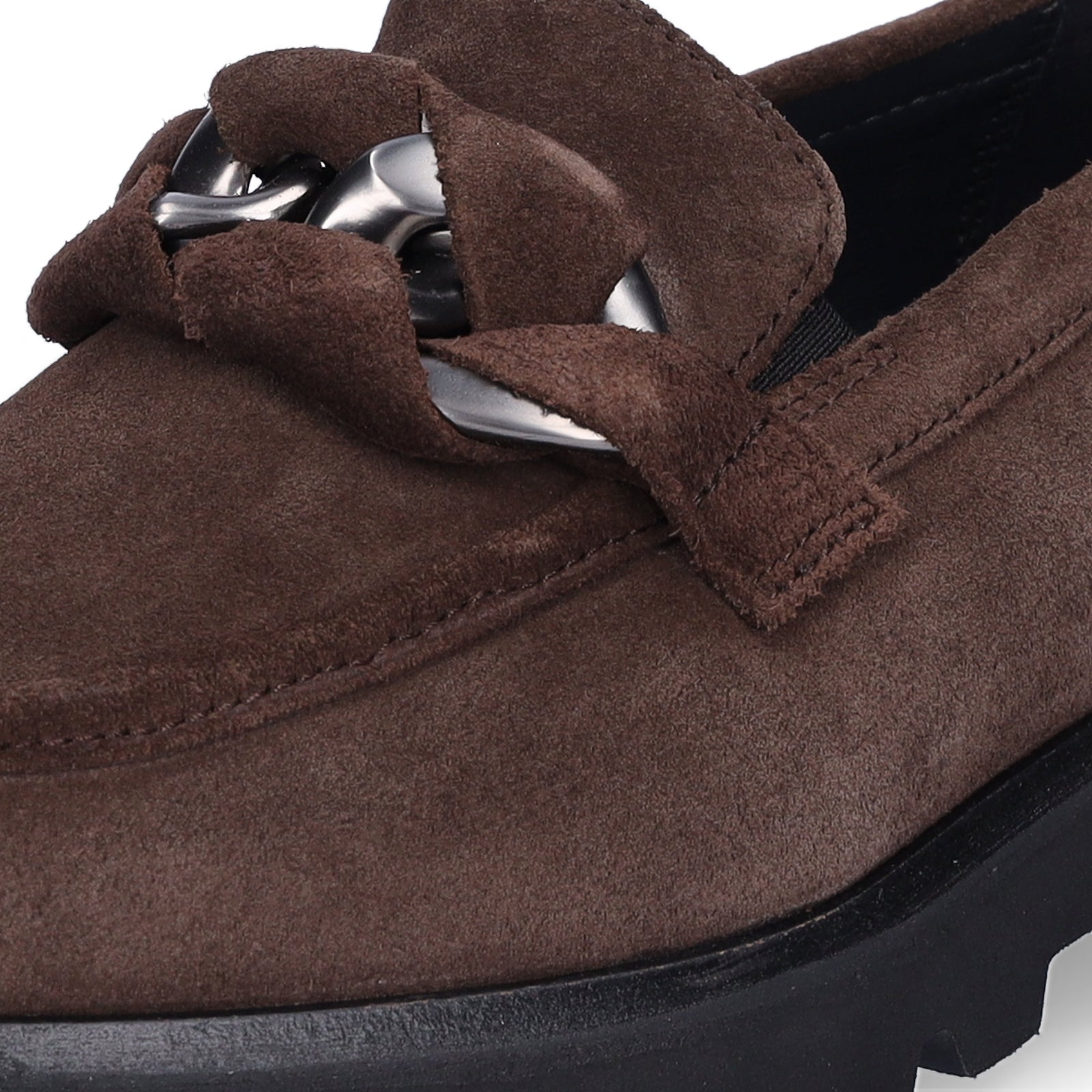 Sioux Damen Slipper Meredira-727-H dunkelbraun