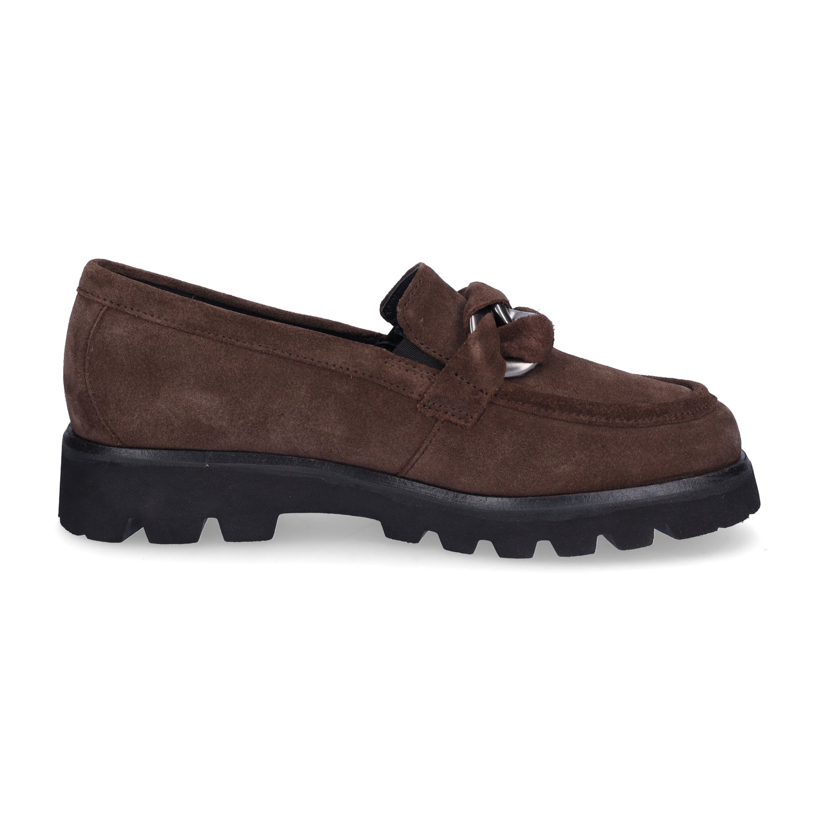 Sioux Damen Slipper Meredira-727-H dunkelbraun