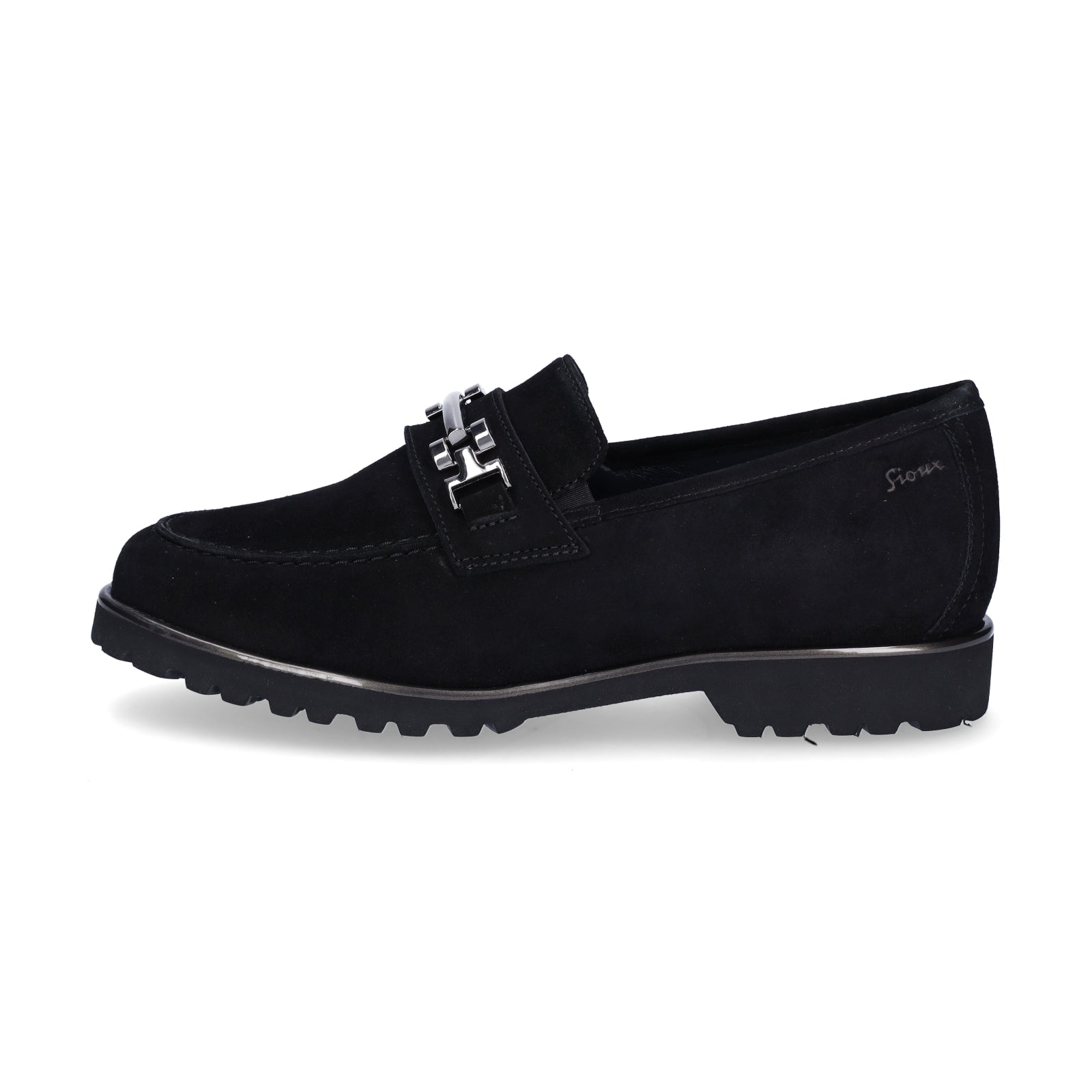 Sioux Damen Slipper Meredith-752-H schwarz