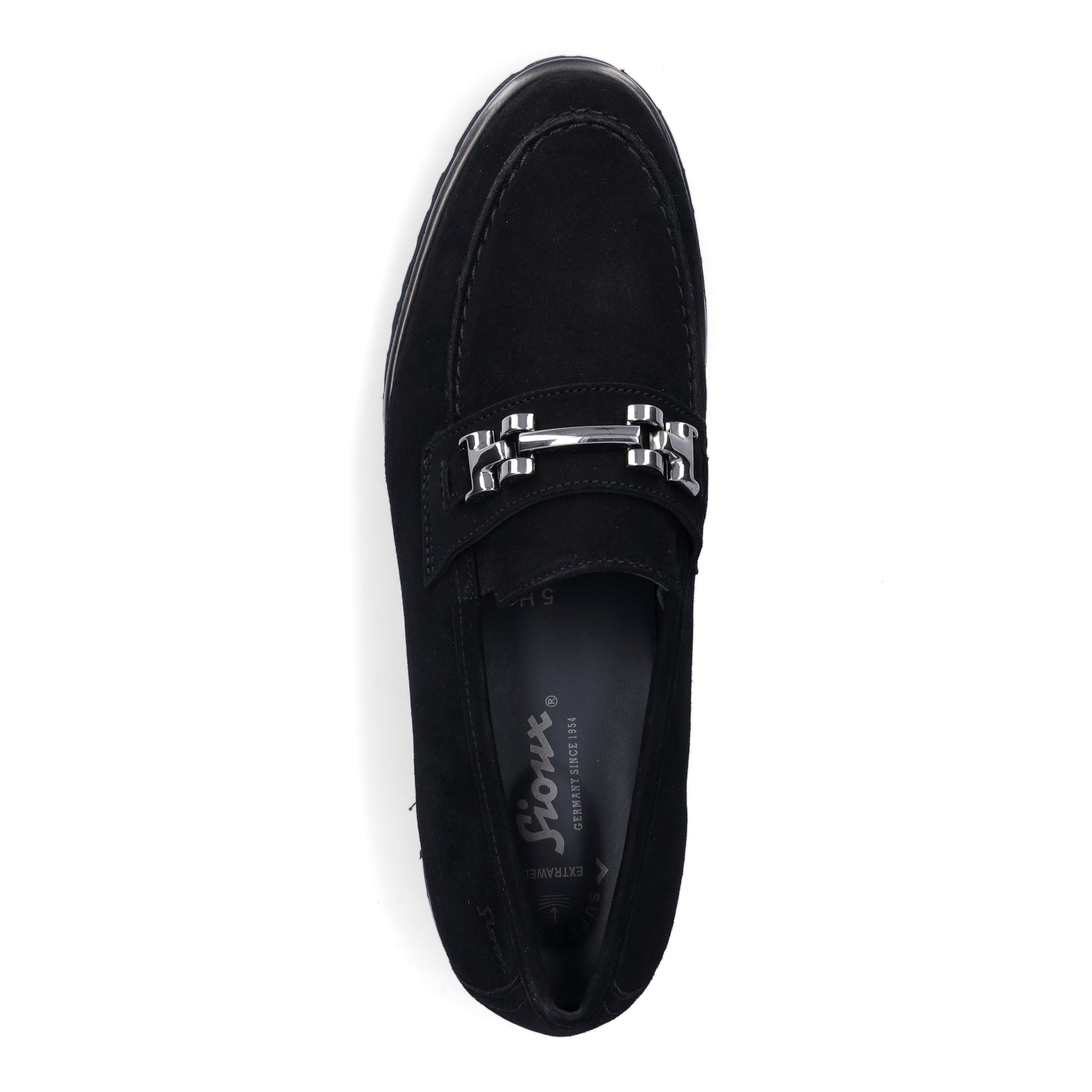 Sioux Damen Slipper Meredith-752-H schwarz