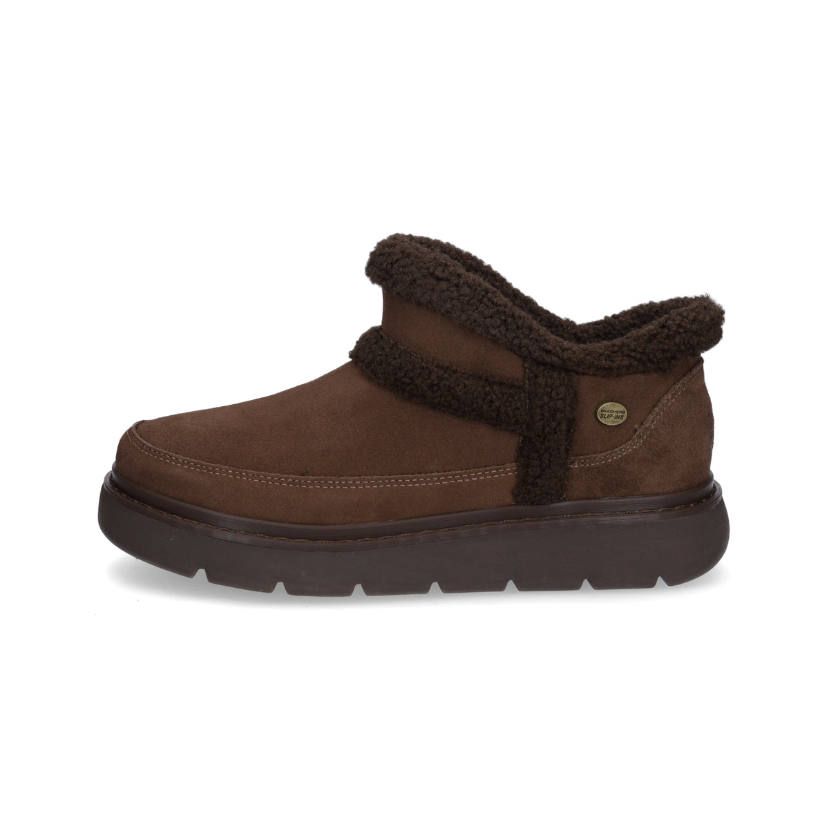 Skechers Women's Keepsakes Lite Winter Snug Boot dark brown