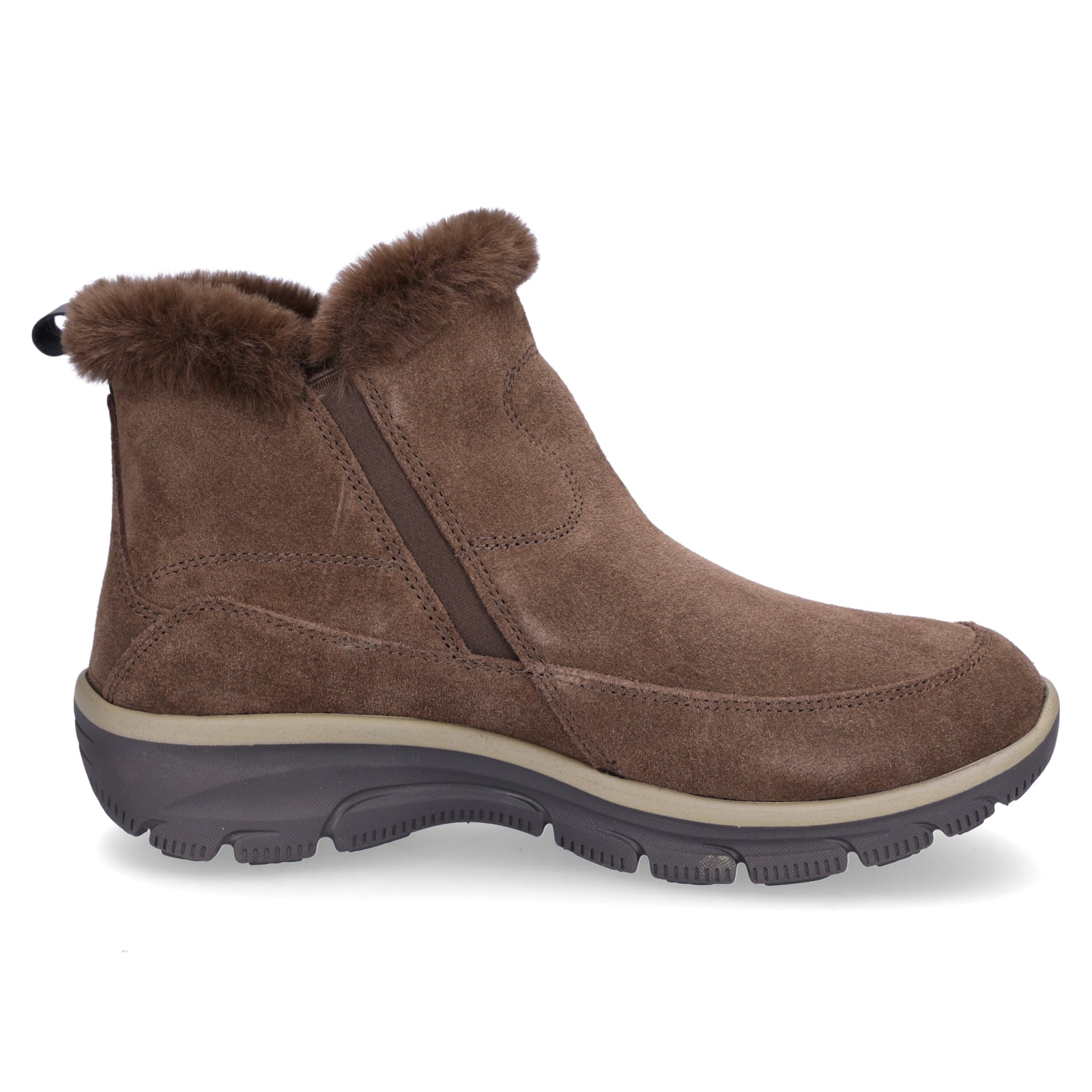Skechers Women's Boot Easy Going Cool Zip! brown