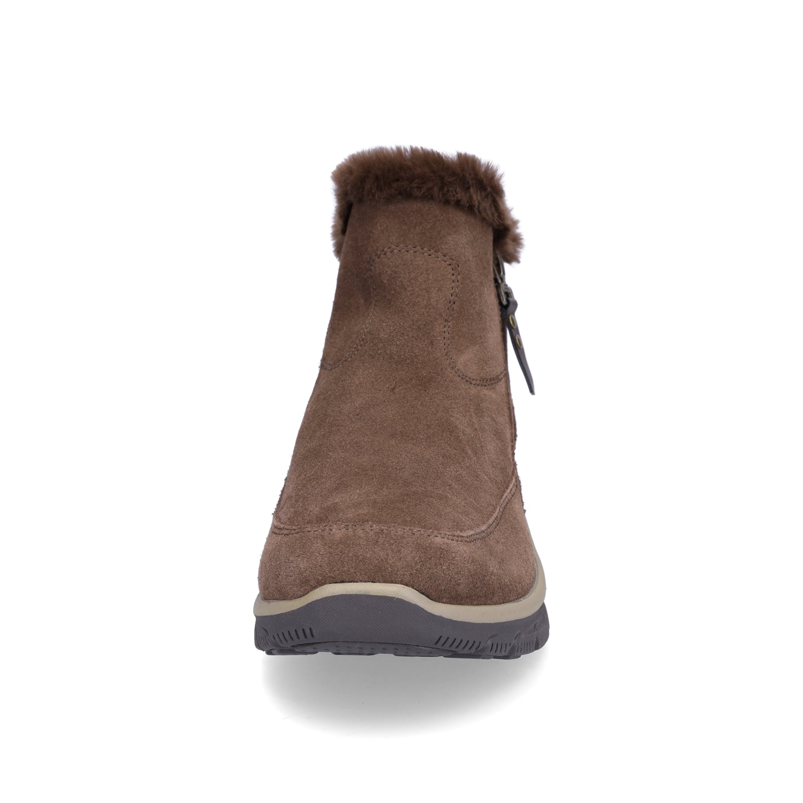 Skechers Women's Boot Easy Going Cool Zip! brown