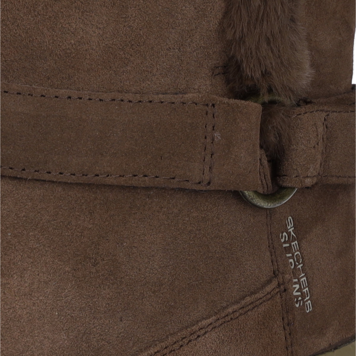 Skechers Women's Easy Going Dreamers Luxe Vibes Boot dark brown