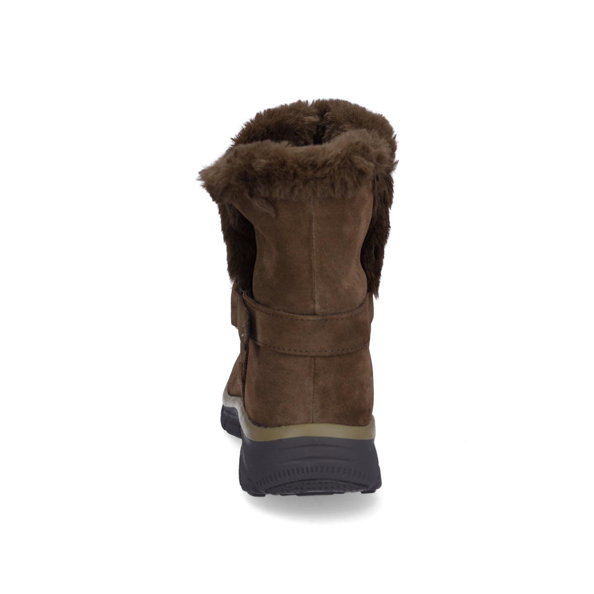 Skechers Women's Easy Going Dreamers Luxe Vibes Boot dark brown