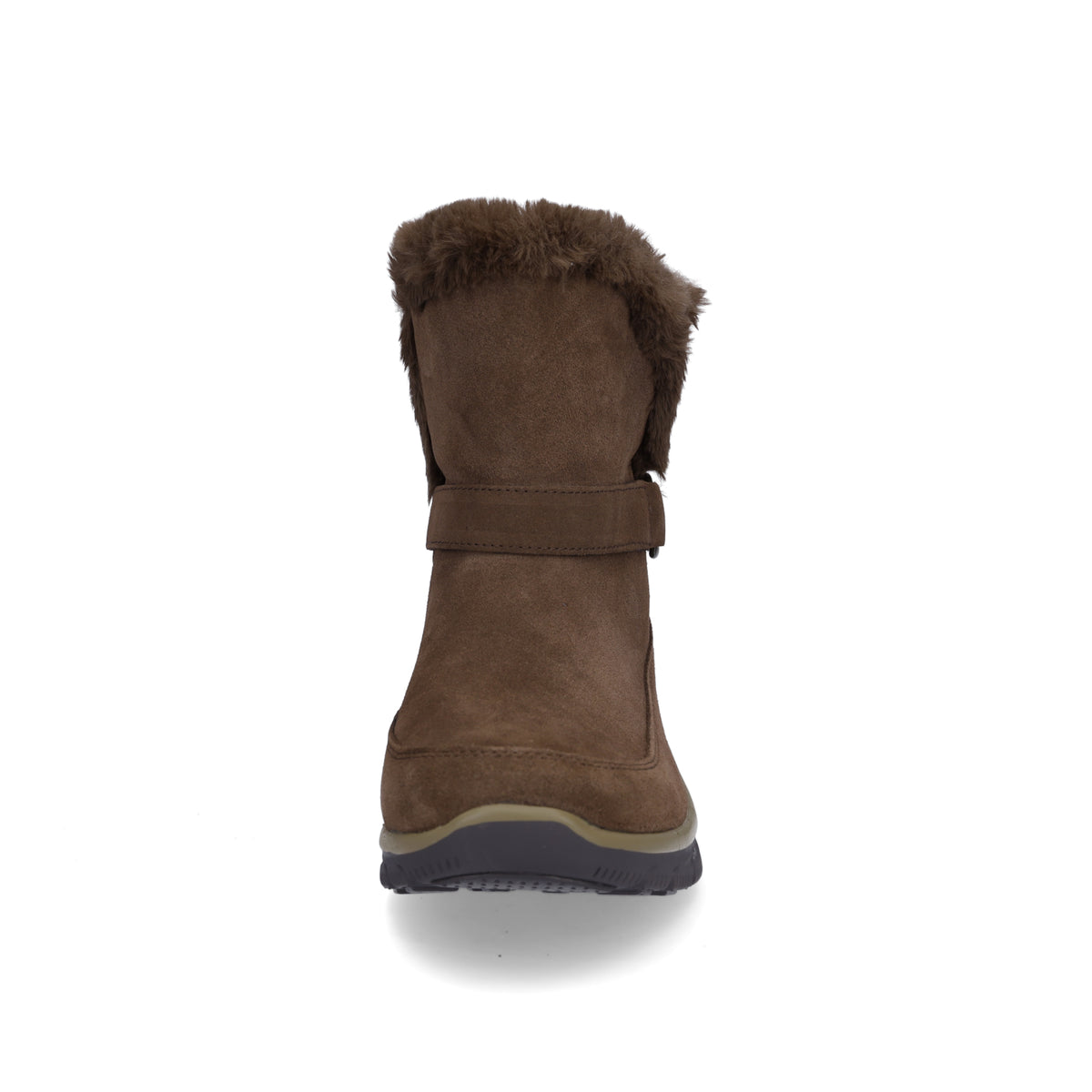 Skechers Women's Easy Going Dreamers Luxe Vibes Boot dark brown