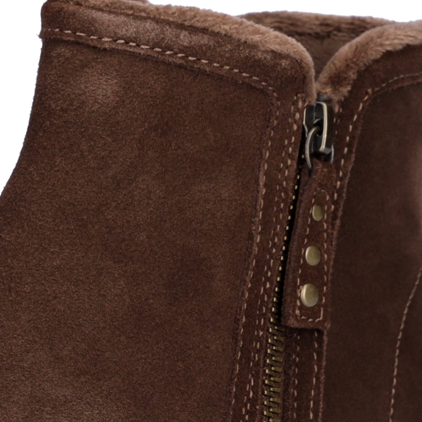 Skechers Damen Boot Easy Going Urban Zip braun