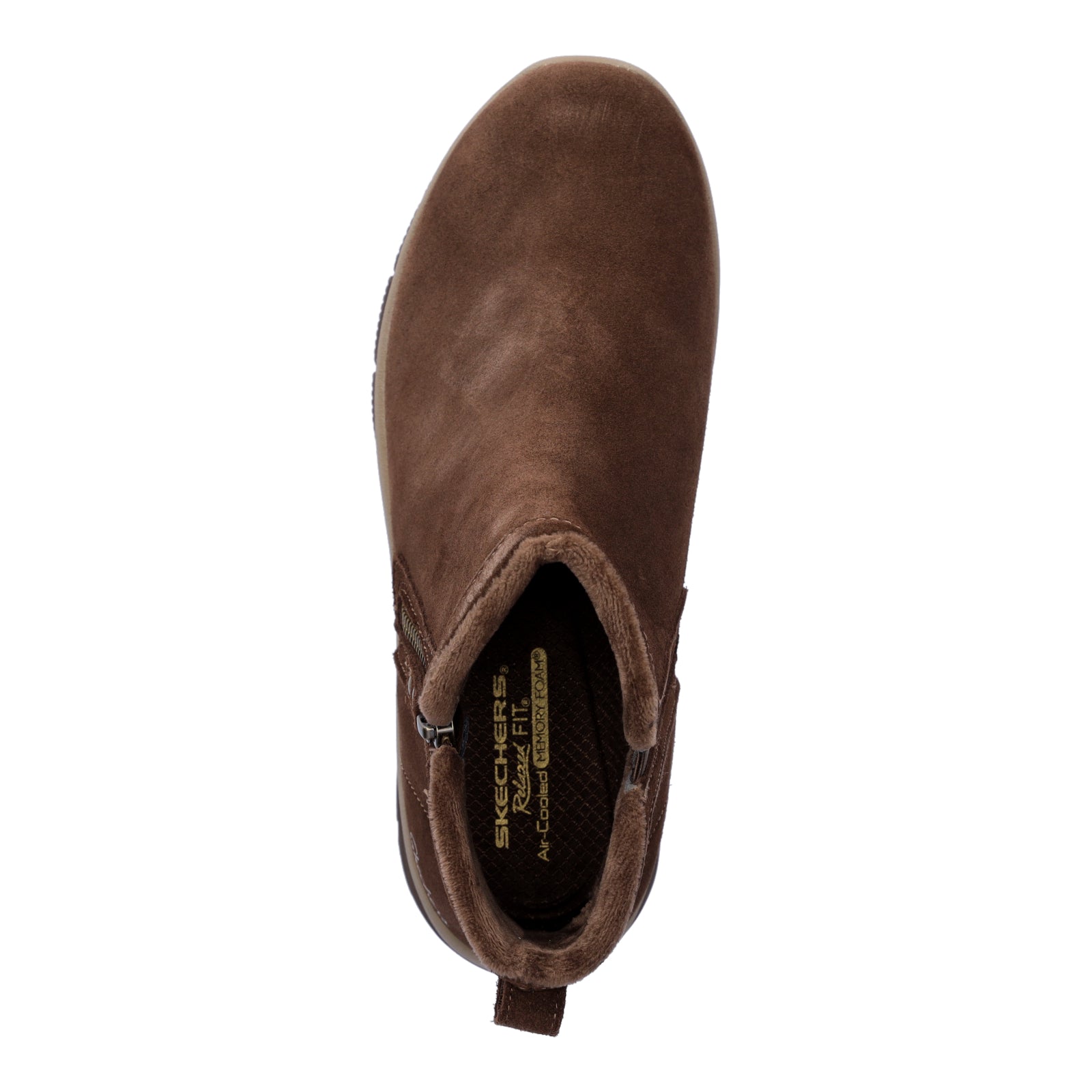 Skechers Damen Boot Easy Going Urban Zip braun