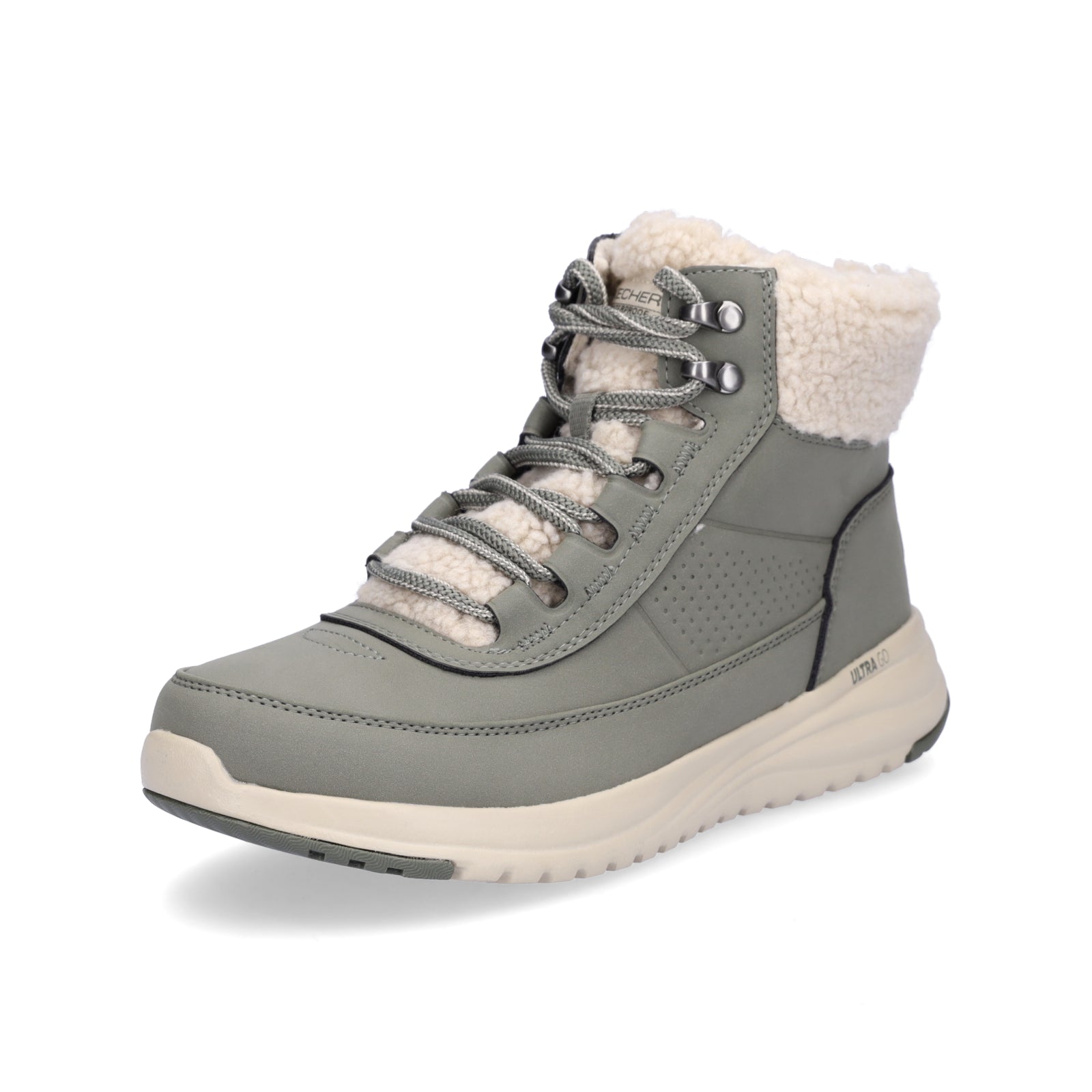 Skechers Damen Schnürboot On-The-Go Stellar Alpine Adventure olive