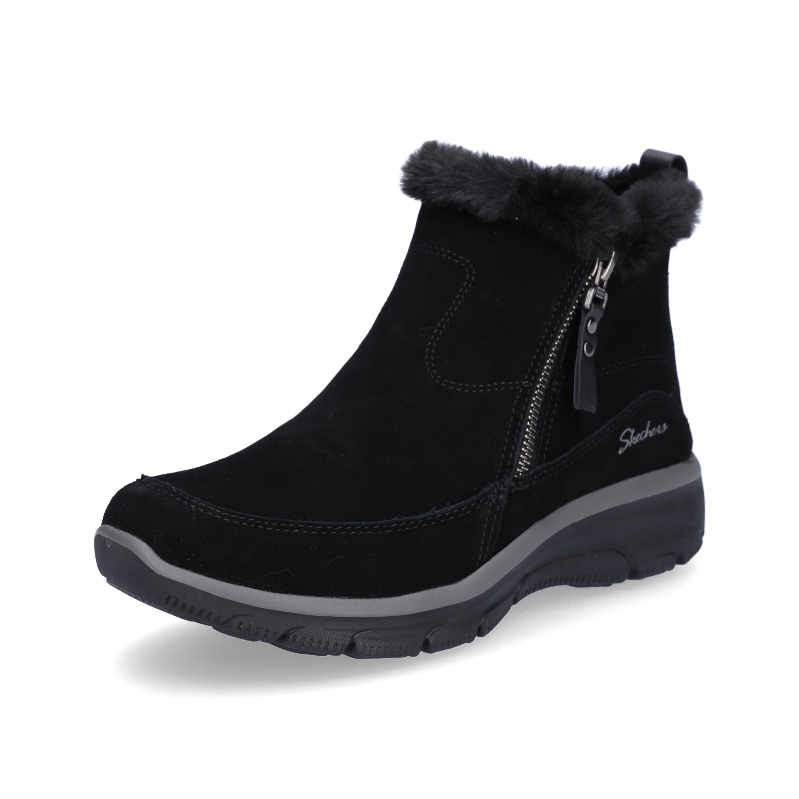 Skechers Women's Boot Easy Going Cool Zip! black