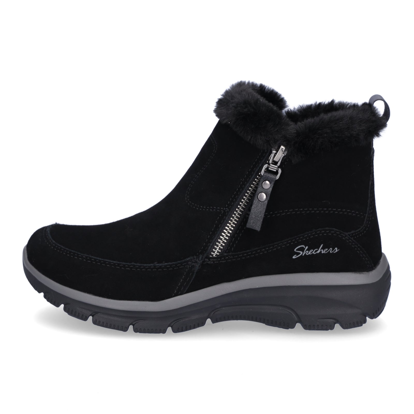 Skechers Women's Boot Easy Going Cool Zip! black