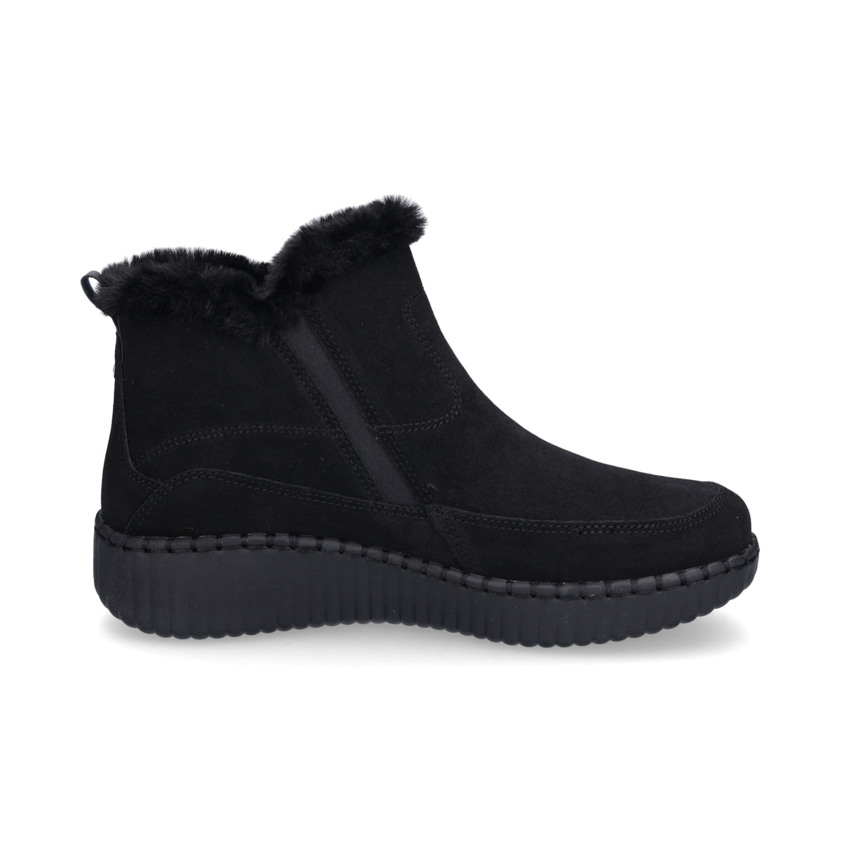 Skechers Women's Wilshire Blvd Fresh Zip Boot Black