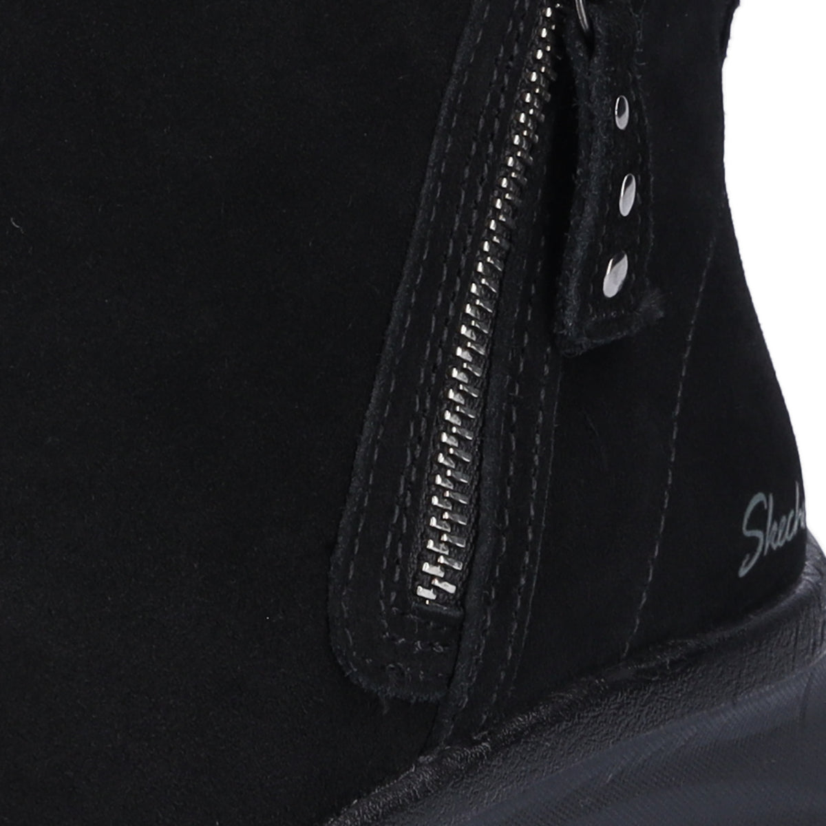 Skechers Women's Easy Going Urban Zip Boot Black
