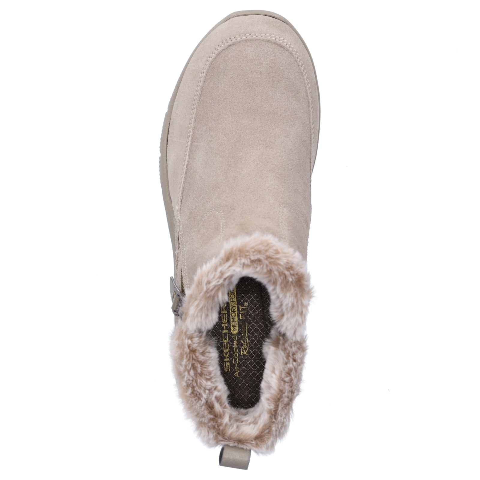 Skechers Women's Boot Easy Going Cool Zip! taupe